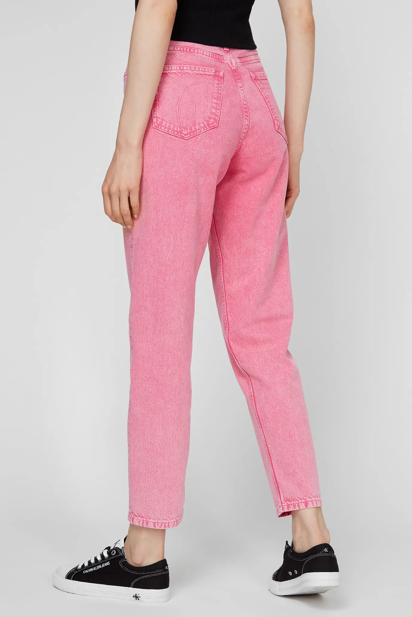 Женские розовые джинсы 6