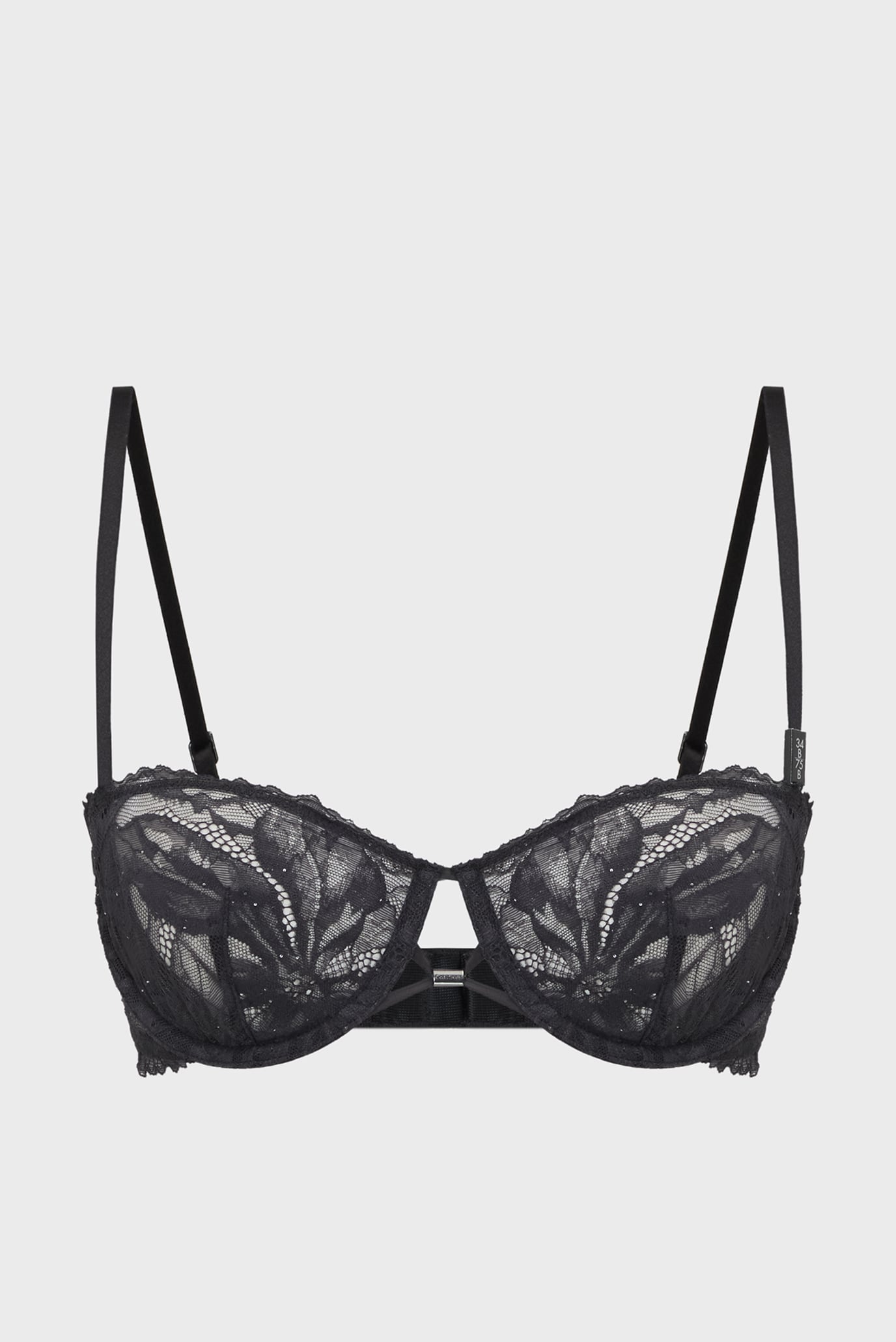 Женский черный бюстгальтер UNLINED BALCONETTE 8