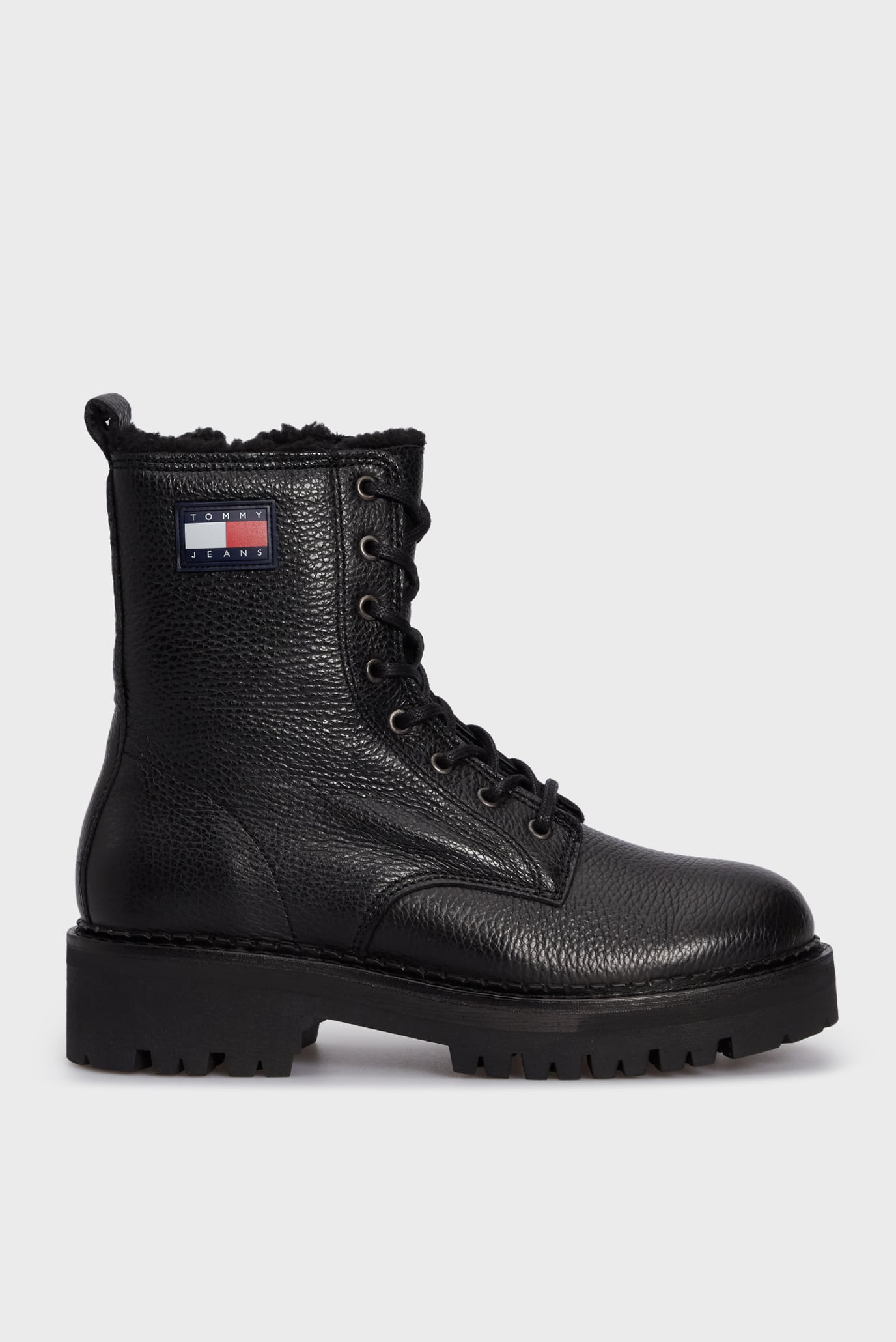 Женские черные кожаные ботинки TJW URBAN BOOT TUMBLED LTR WL 5