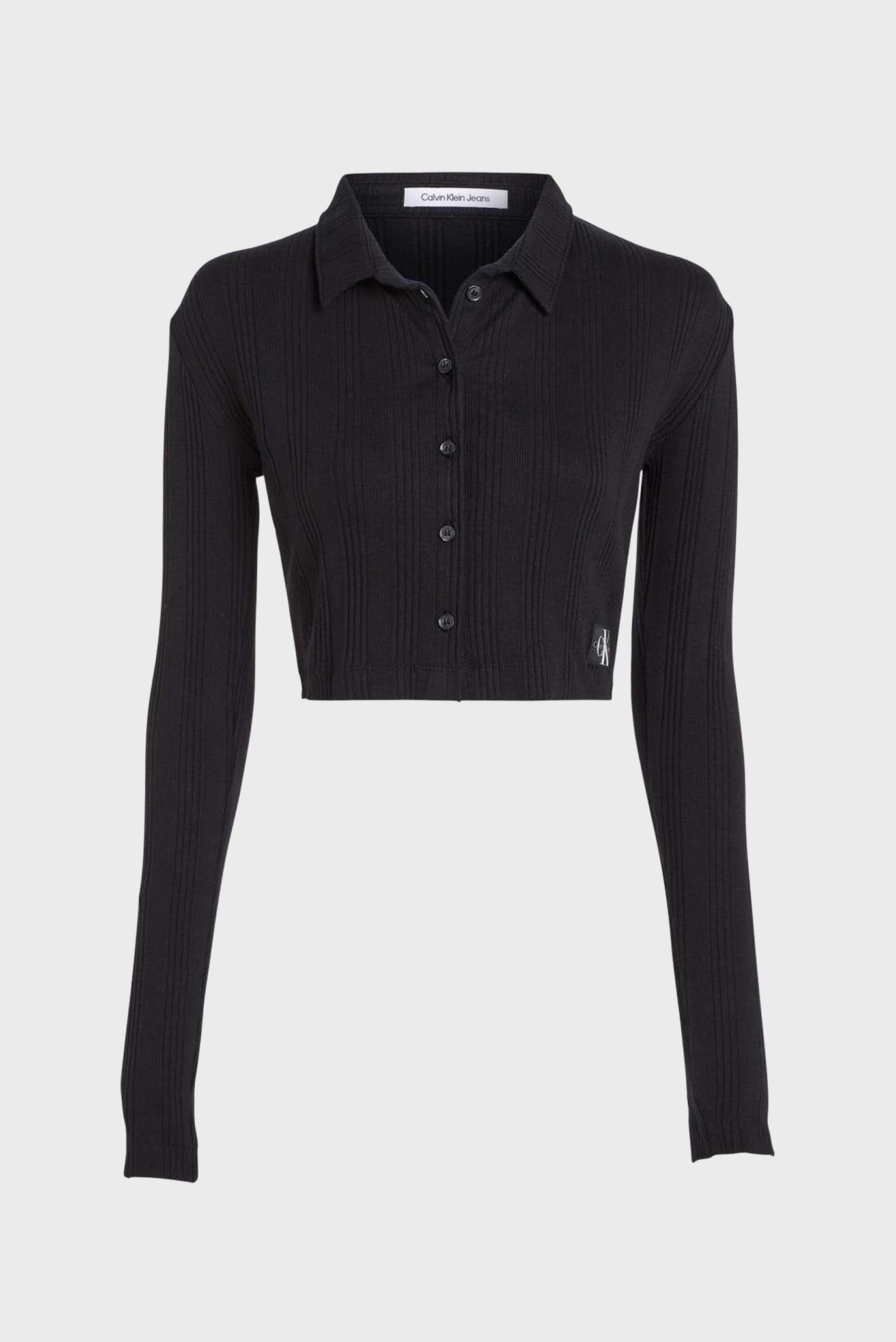 Лонгслив BADGE ELONGATED RIB SHIRT 1