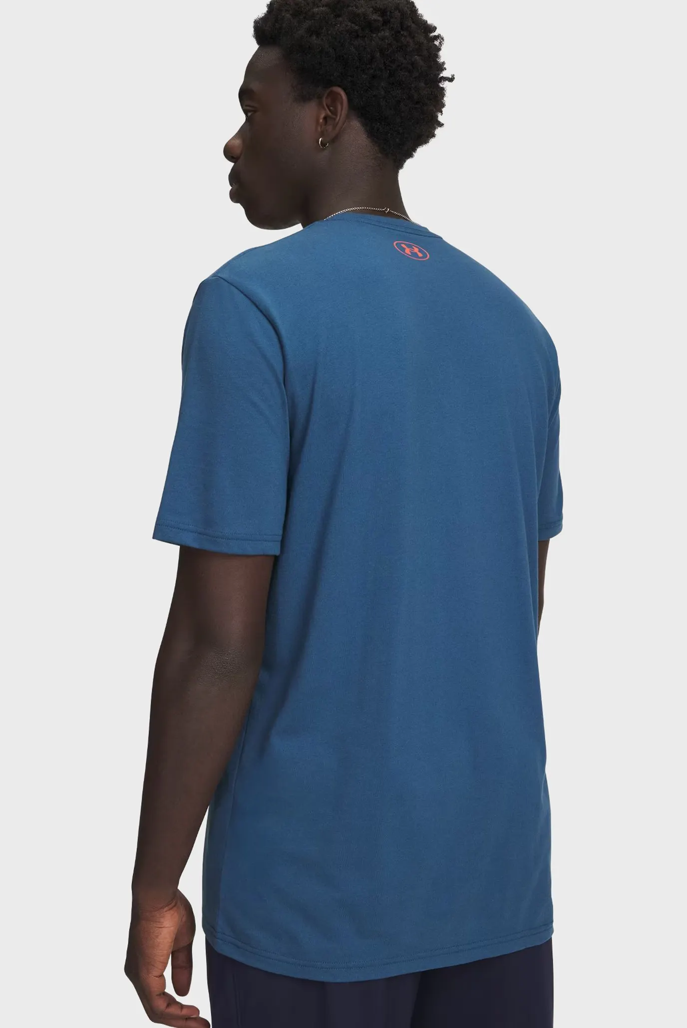 Футболка UA M WM Locker Tag SS-BLU 2