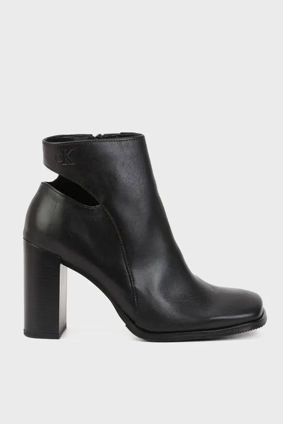 Ботильоны HEEL ZIP BOOT LTH Calvin Klein Jeans