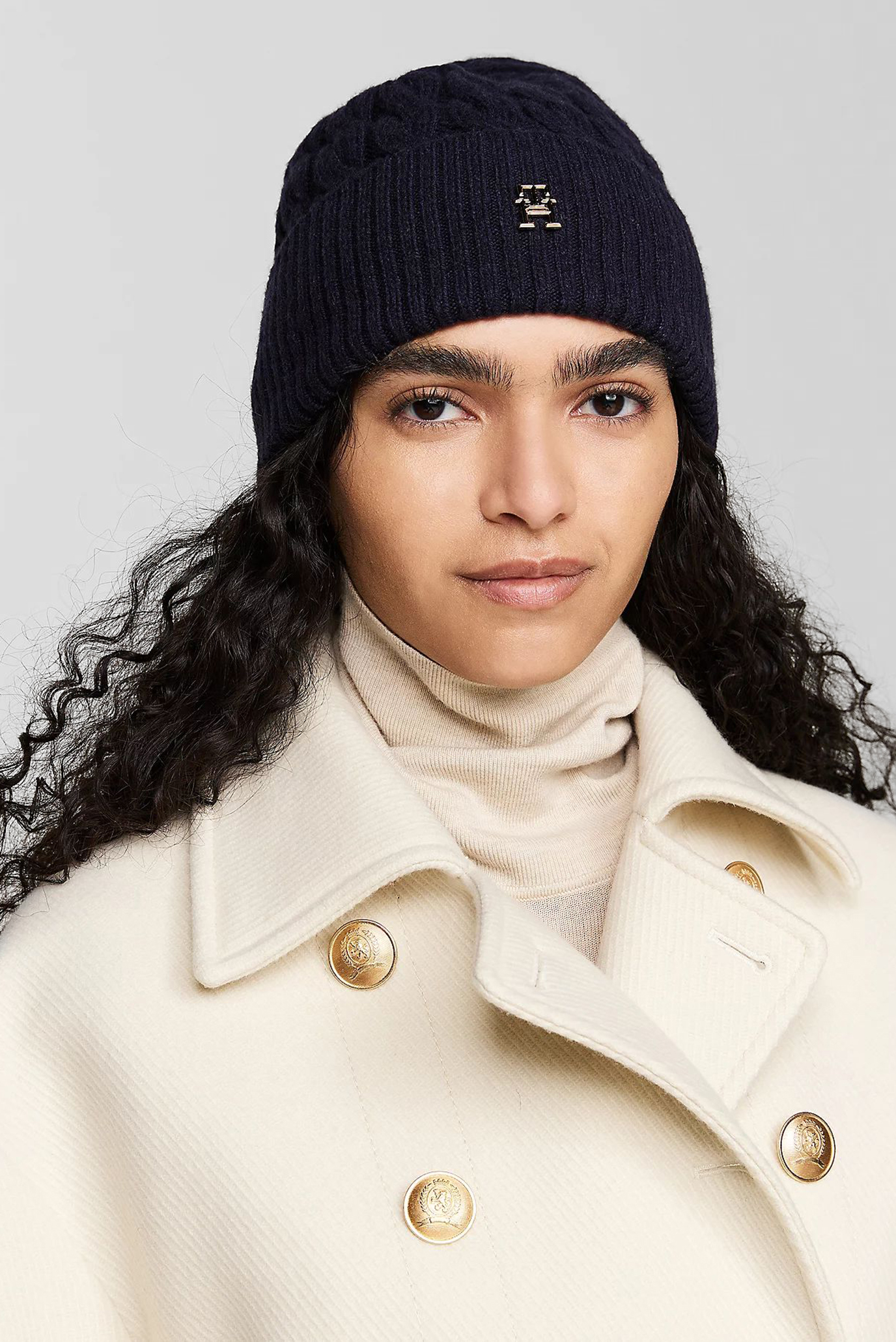 Шапка TH NAVAL CABLE BEANIE 2