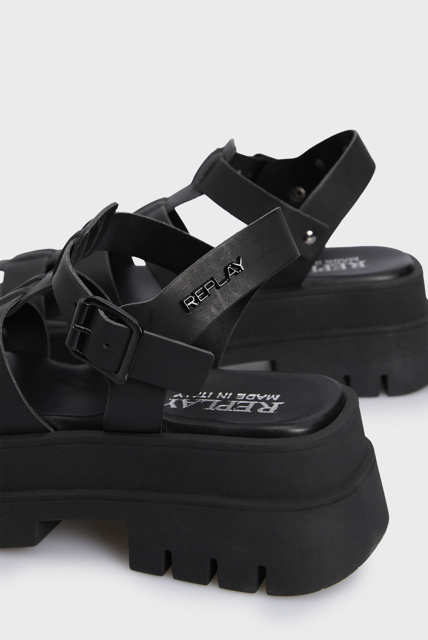 Женские черные сандалии VALENCIA 2