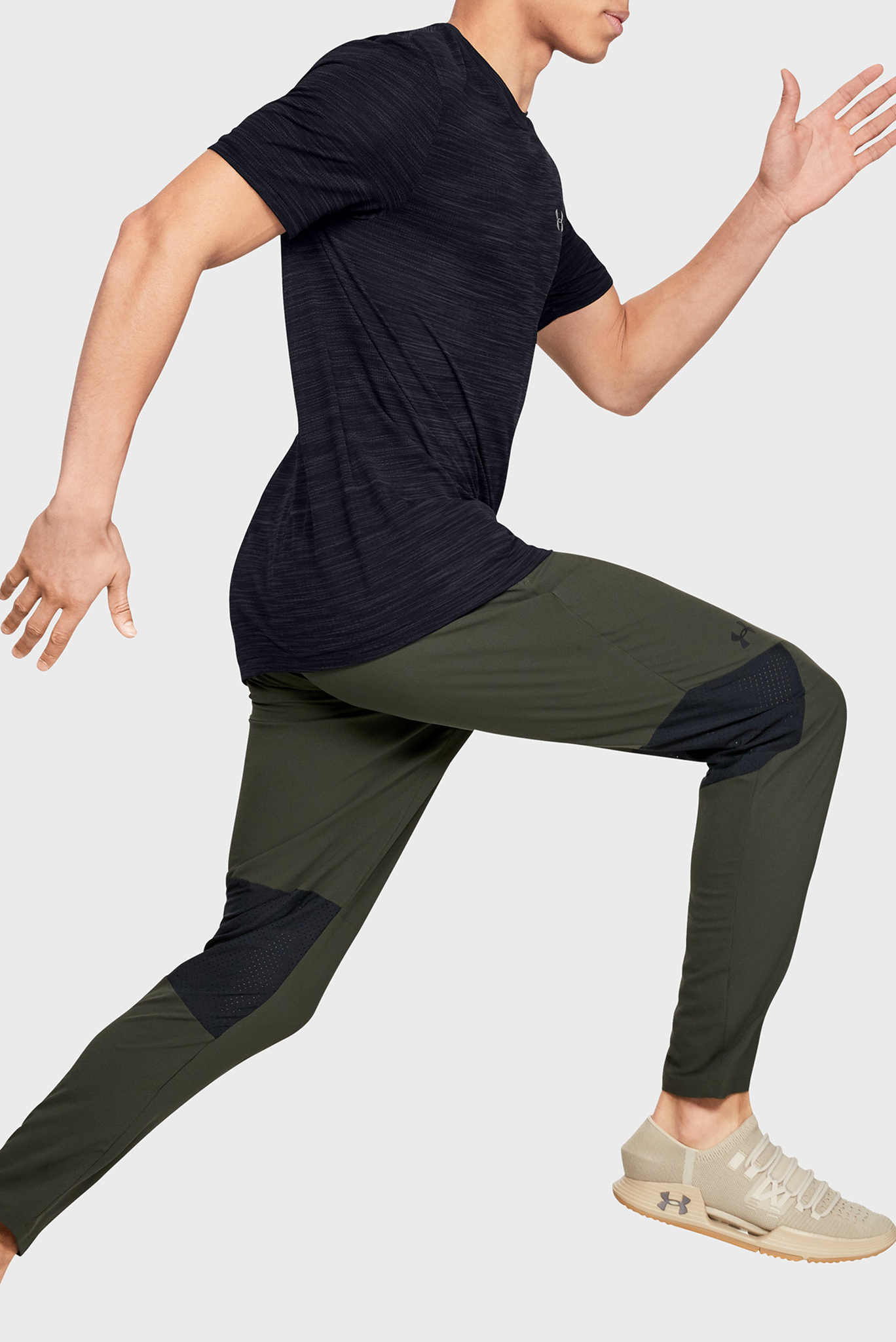 Мужская черная футболка Vanish Seamless SS Nov 1 Under Armour Мужская черная футболка Vanish Seamless SS Nov 1 5
