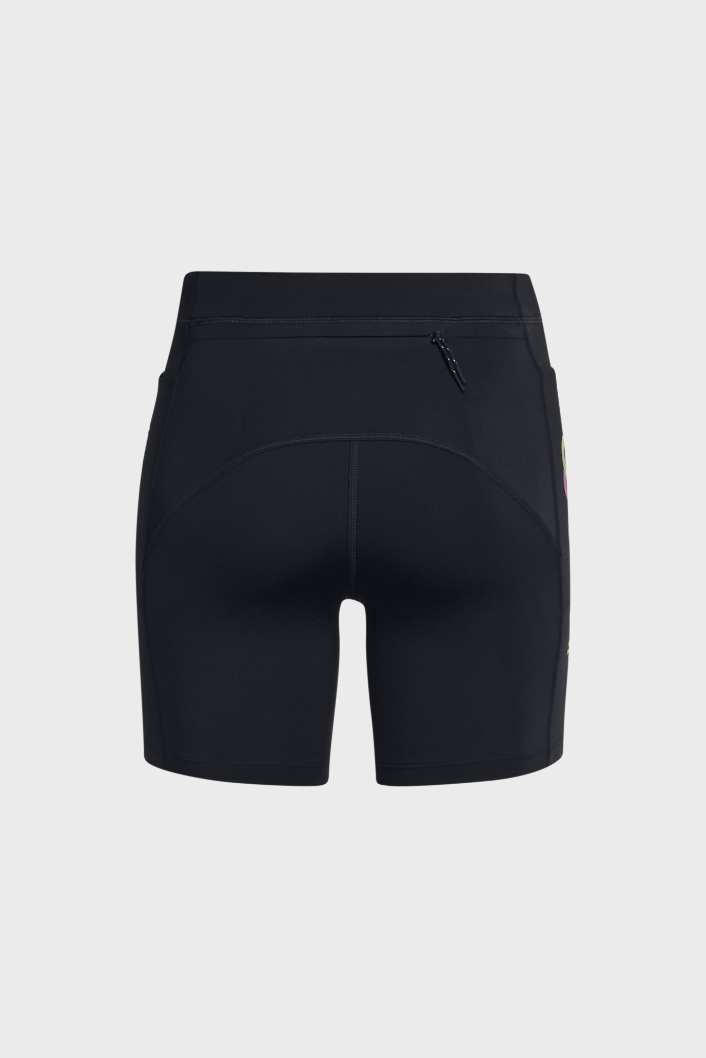 Женские черные велосипедки UA Run Anywhere Shorts 7