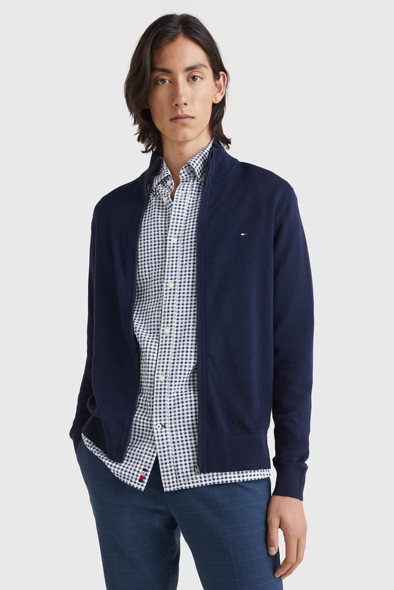 Свитер PIMA ORG CTN CASHMERE ZIP THRU Tommy Hilfiger Свитер PIMA ORG CTN CASHMERE ZIP THRU Tommy Hilfiger