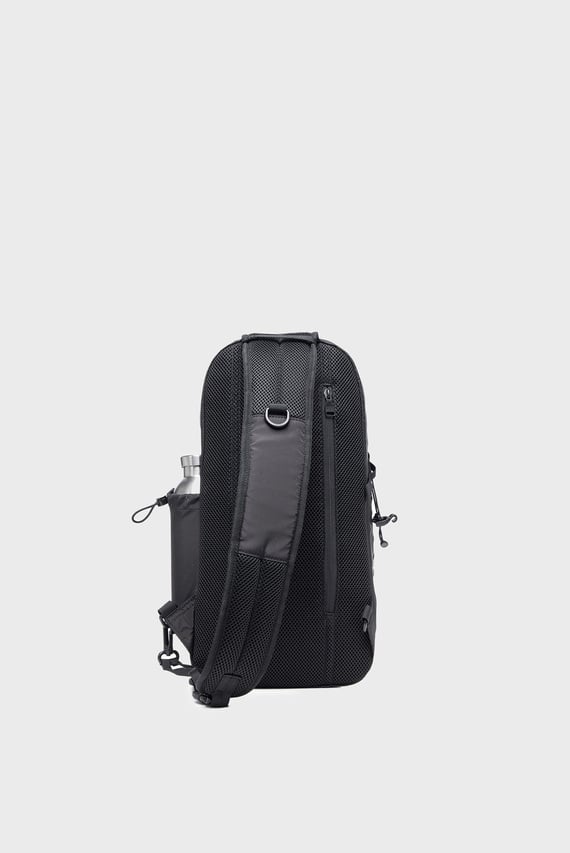 Мужская черная сумка DRAPE SLING BAG BACKPACK
