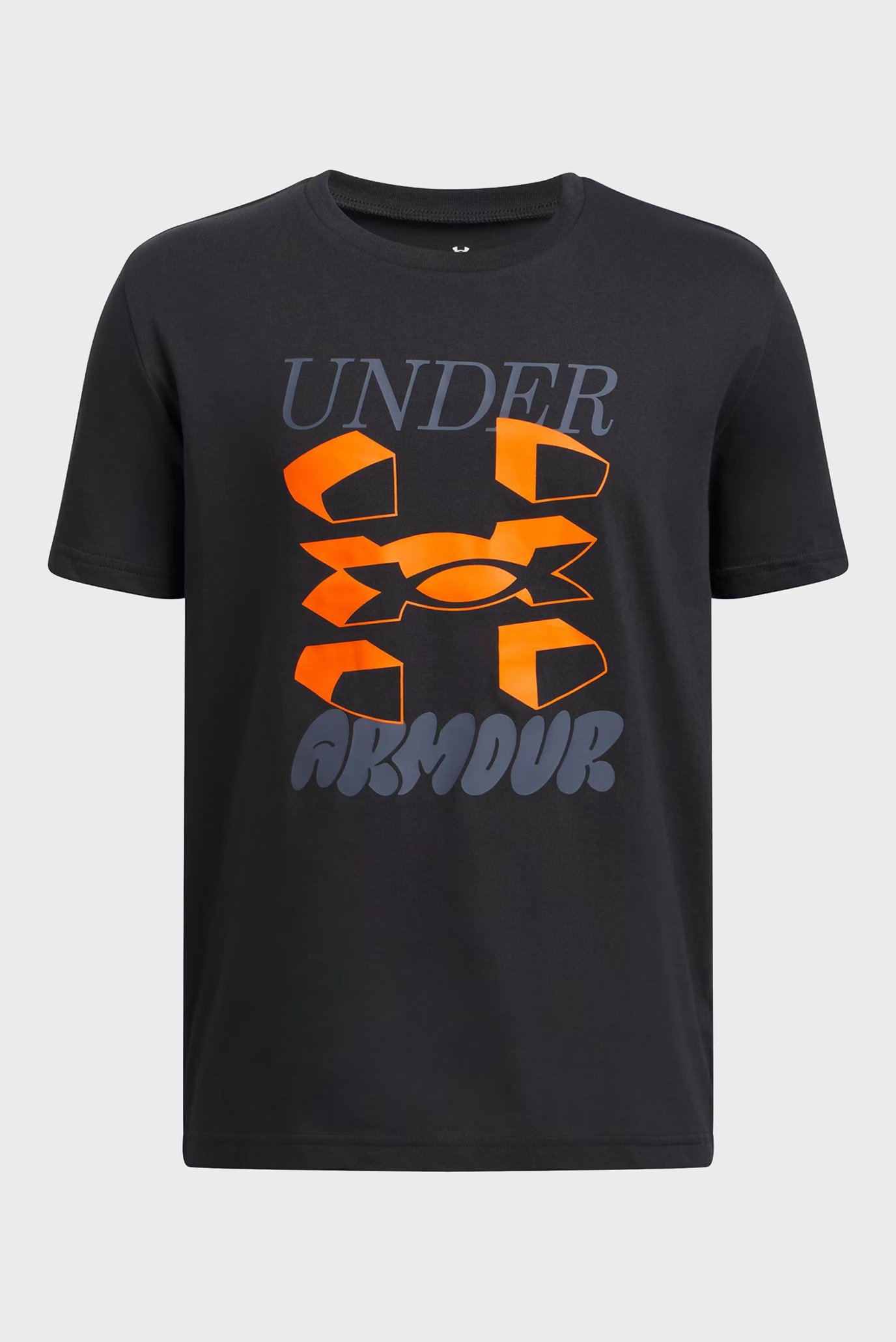 Футболка UA B SPLIT BIG LOGO SS-BLK 1