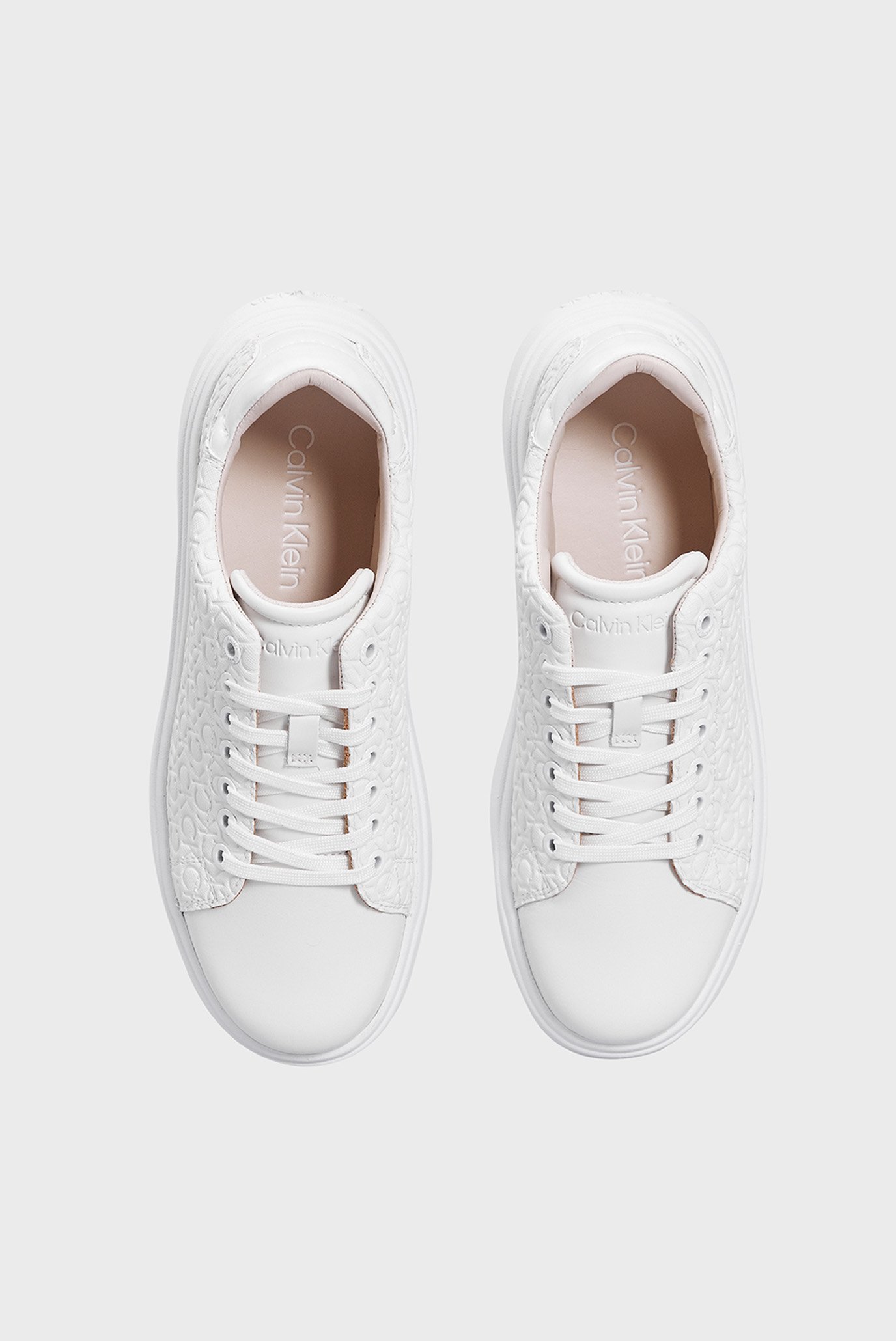 Женские белые кроссовки CUPSOLE LACE UP 4