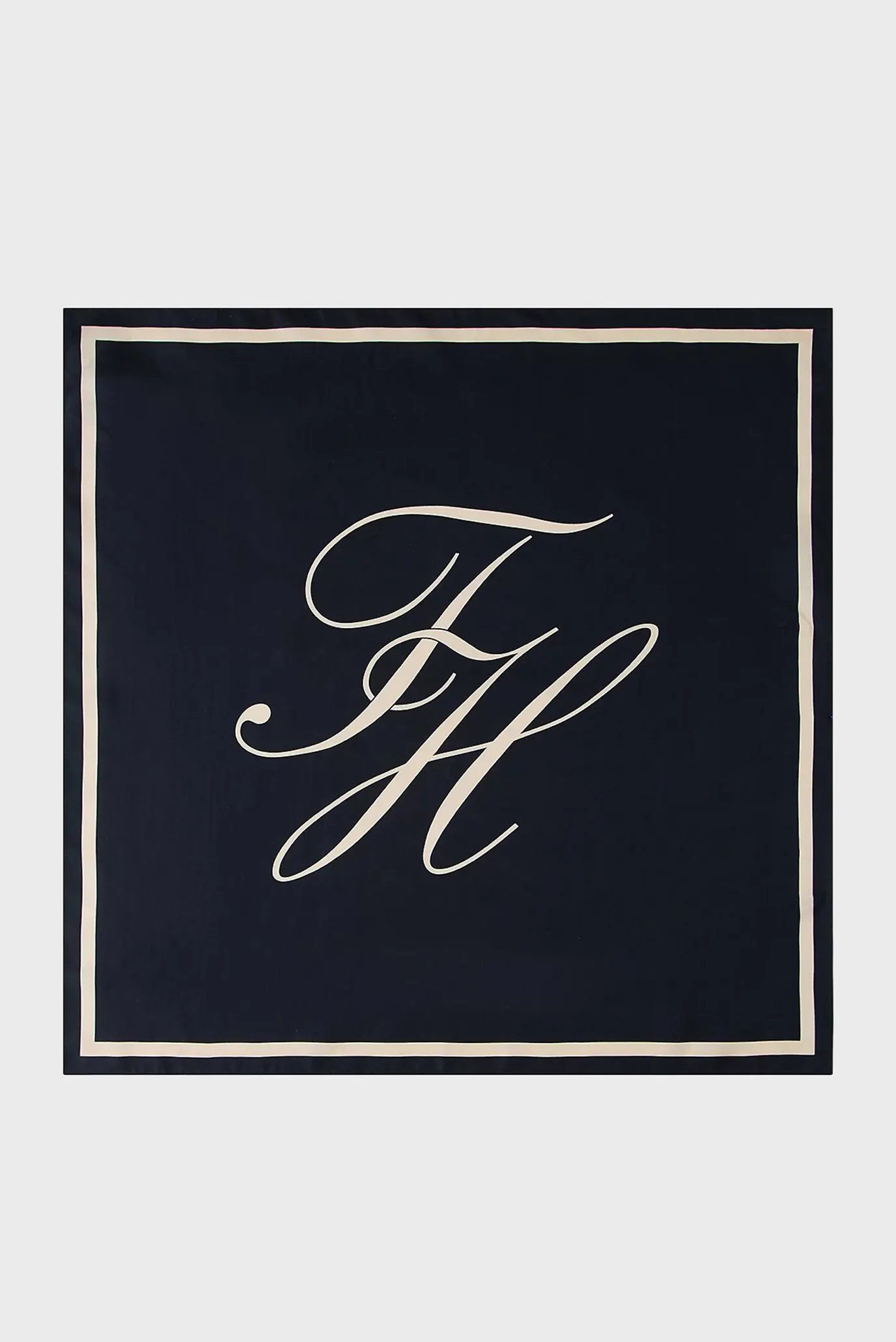 Шарф TOMMY SCRIPT SILK SCARF 1