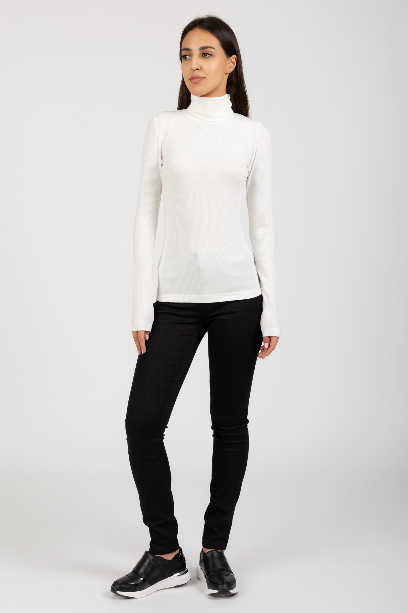 Лонгслив MODAL RIB ROLL NECK TOP 5