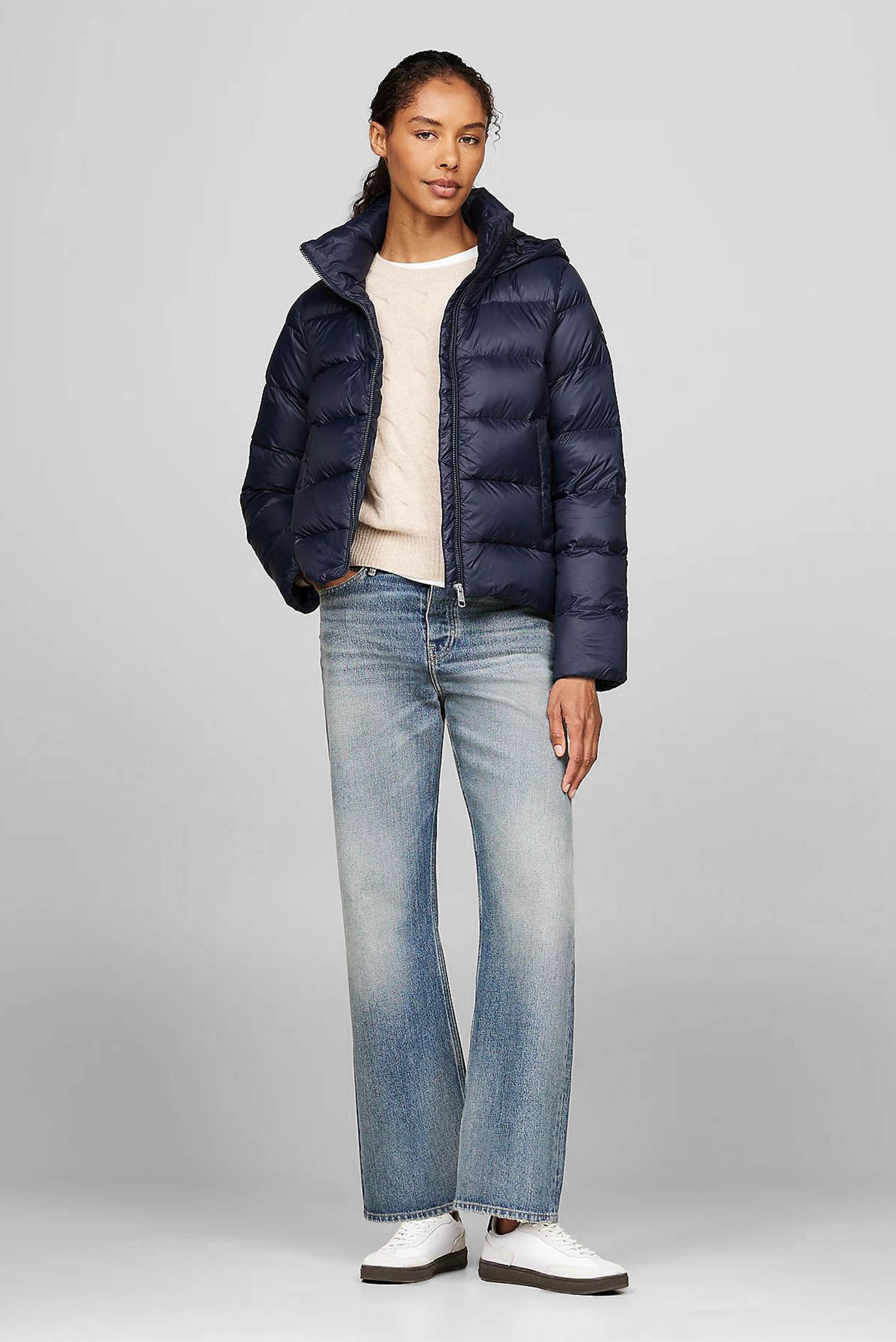 Женский темно-синий пуховик LW DOWN CASUAL JACKET 2