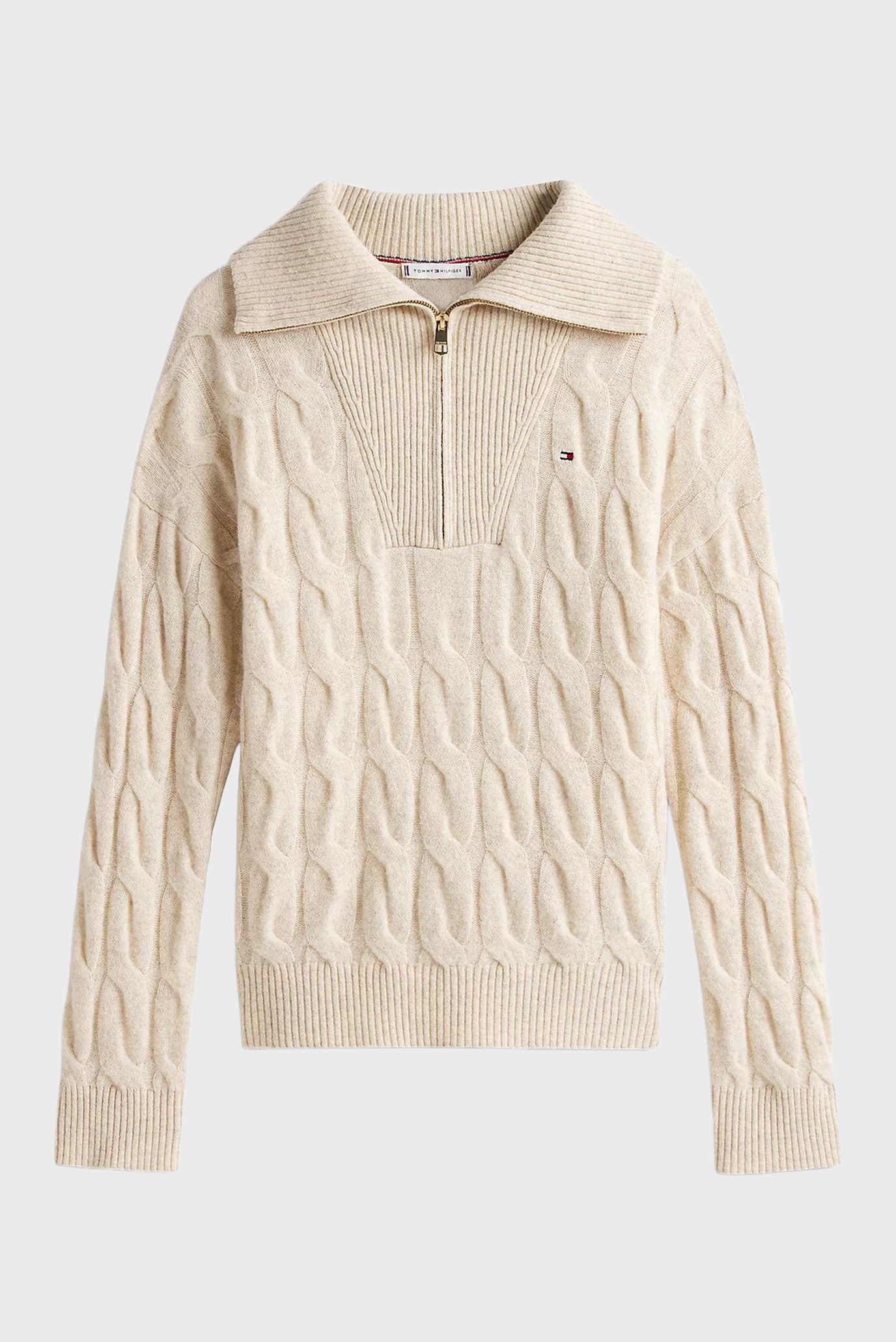 Свитер SOFT WOOL CABLE 1 2 ZIP LS SWT 5