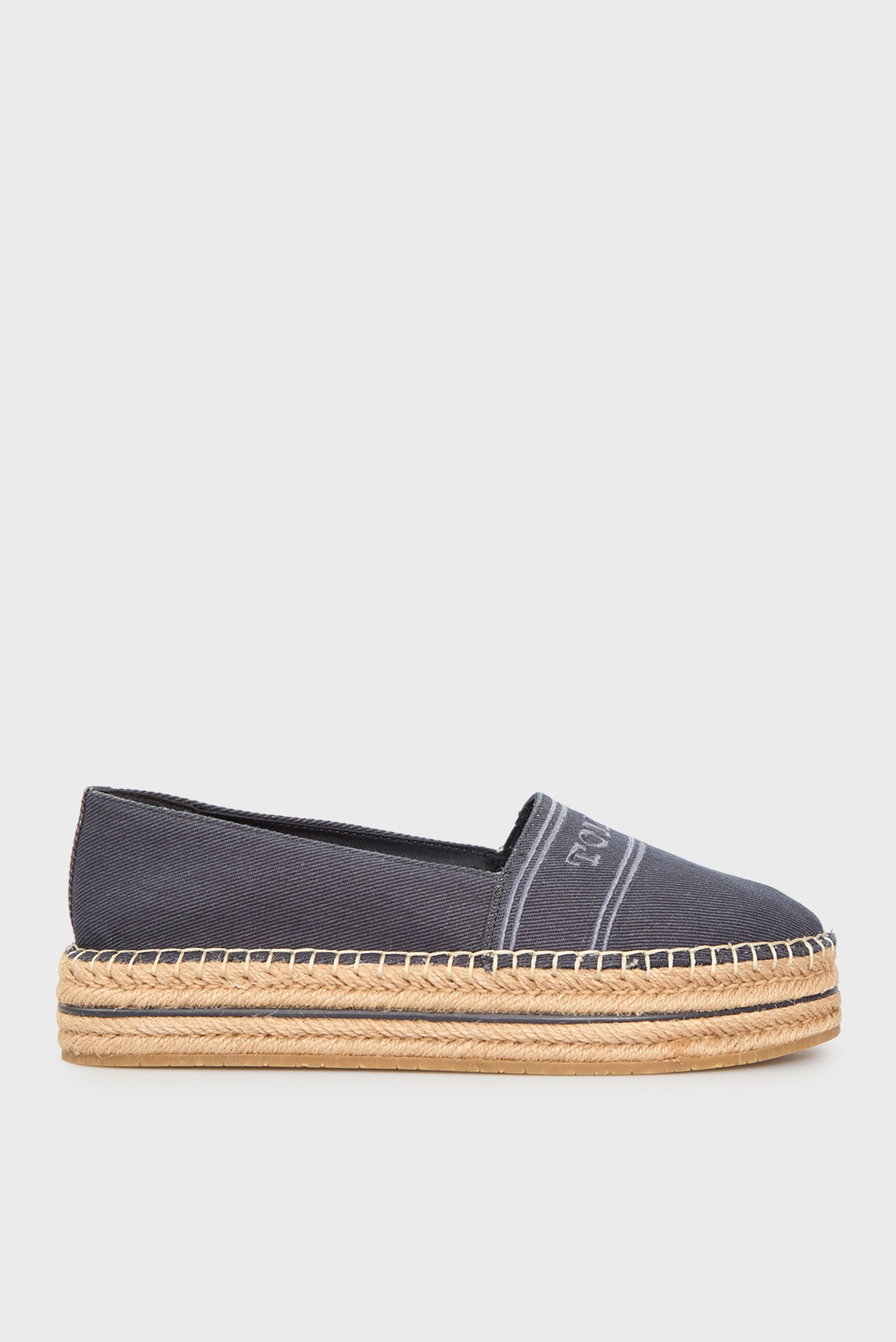 Женские темно-синие джинсовые эспадрильи DENIM PLATFORM ESPADRILLE 1