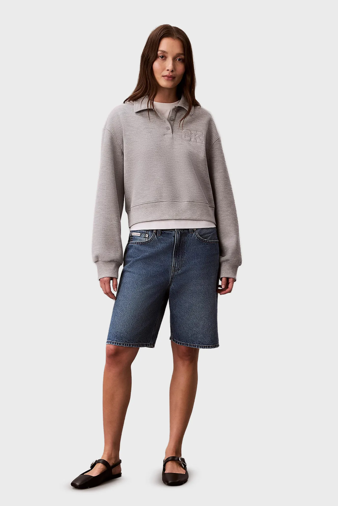 Поло с длинным рукавом LS RLXED INTRLOCK FASHION POLO S 2