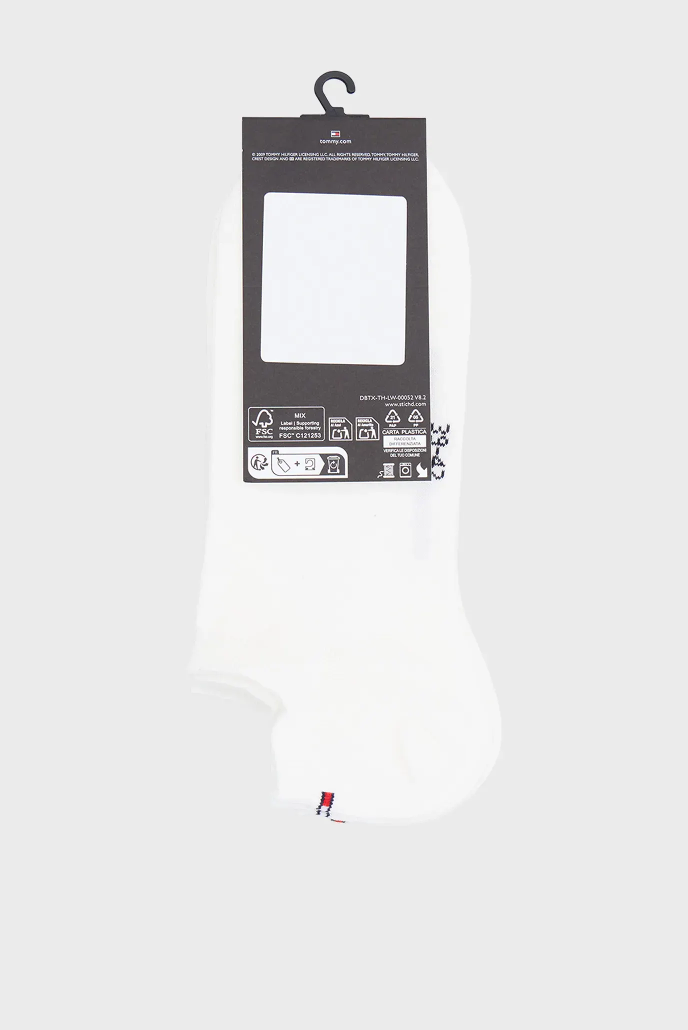 Носки TH MEN SNEAKER 2P LOGO STRIPE 3