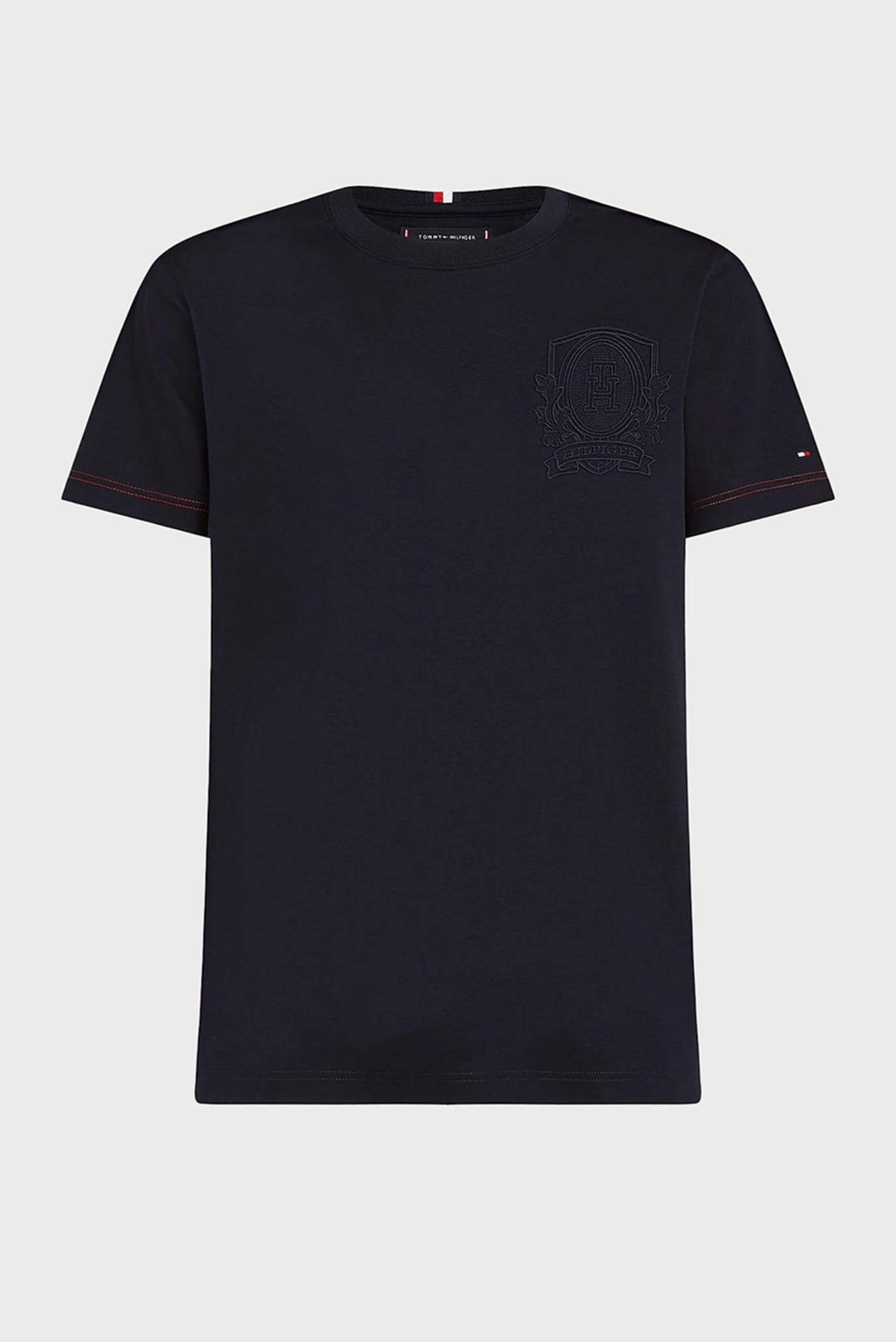 Мужская темно-синяя футболка HERALDIC CREST TEE 5