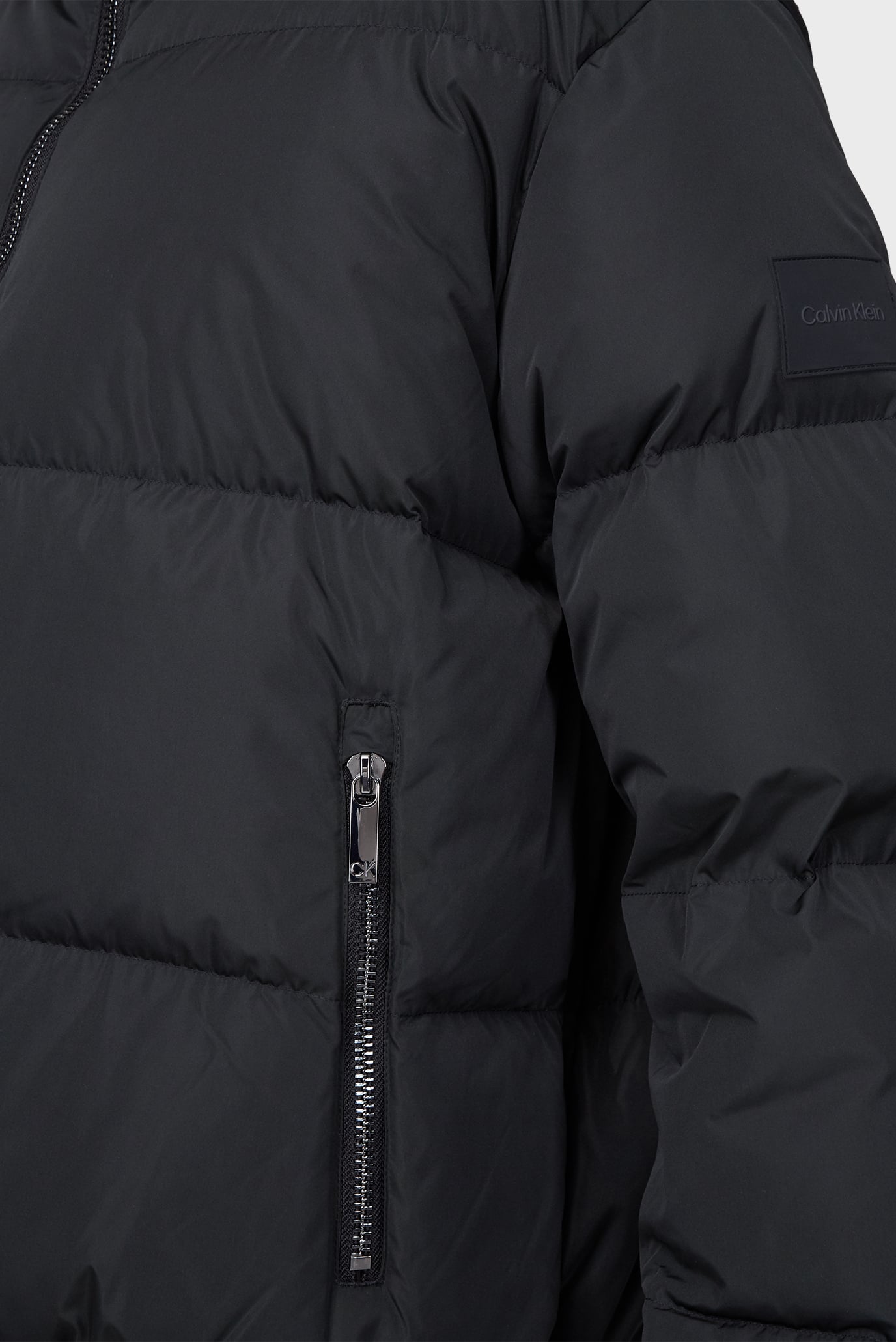 Мужской черный пуховик COMFORT FIT PUFFER 6