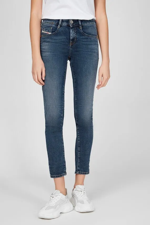 Женские синие джинсы D-OLLIES-NE Diesel