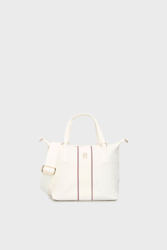 Женская белая сумка POPPY SMALL TOTE CORP