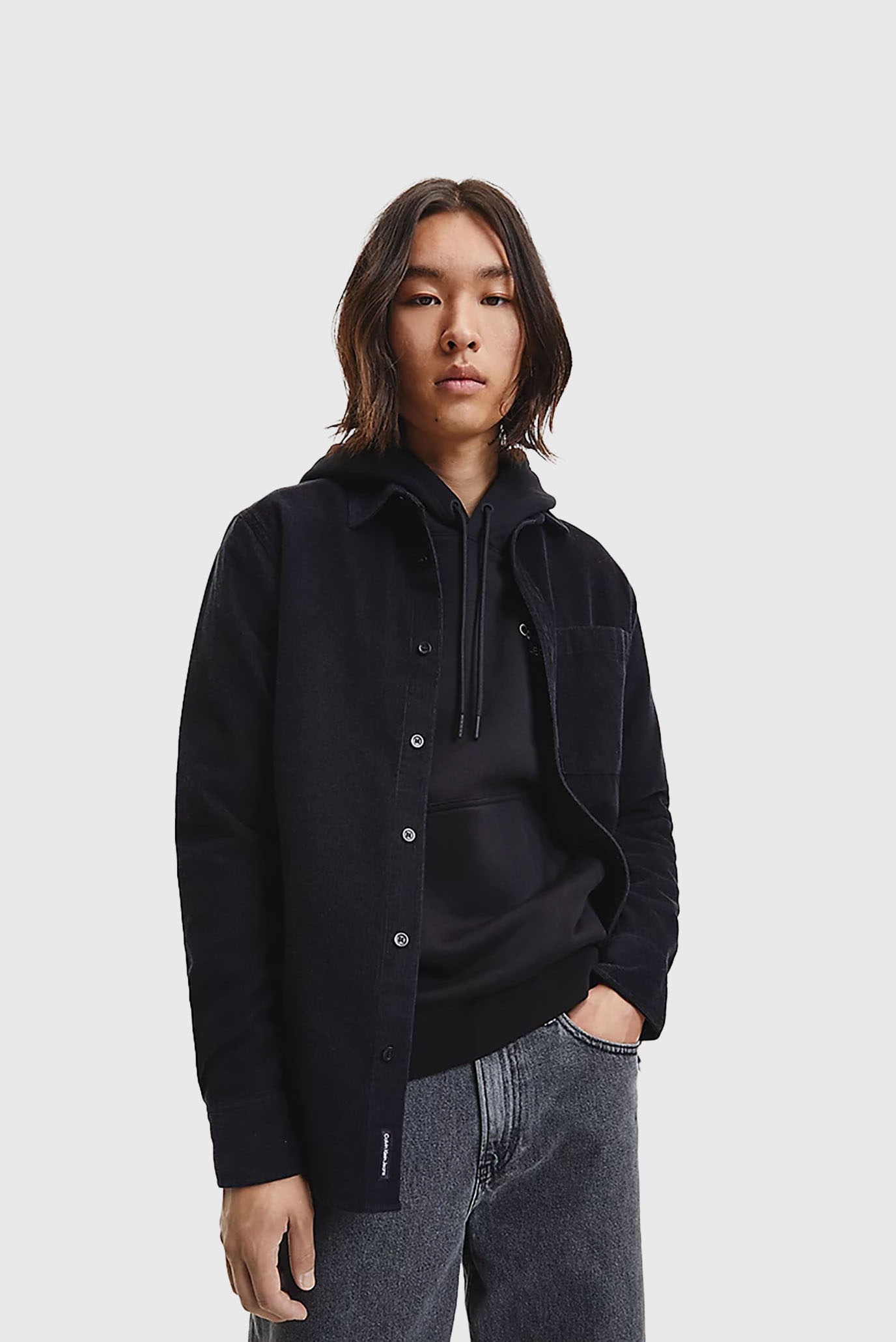 Рубашка MONOLOGO BADGE CORDUROY SHIRT 1