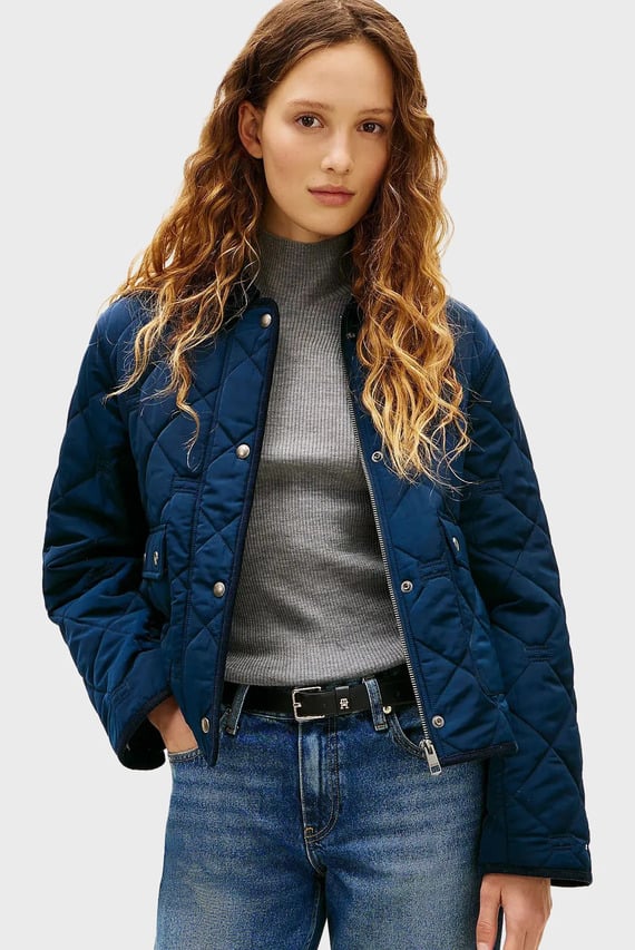 Куртка демисезонная PADDED FLAG QUILTED JACKET Tommy Hilfiger