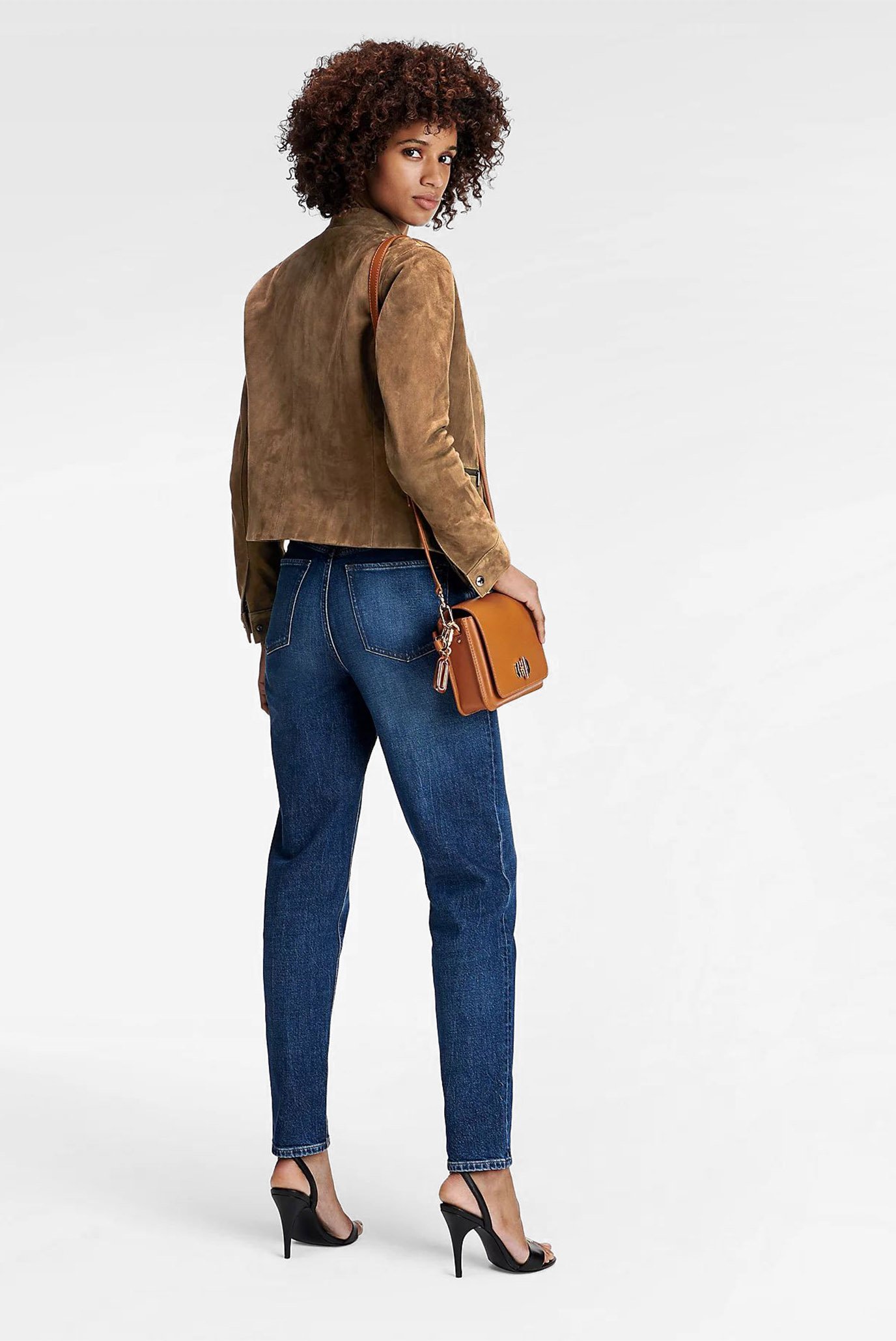 Куртка кожаная/NADIA SUEDE SLIM VARSITY JKT 3