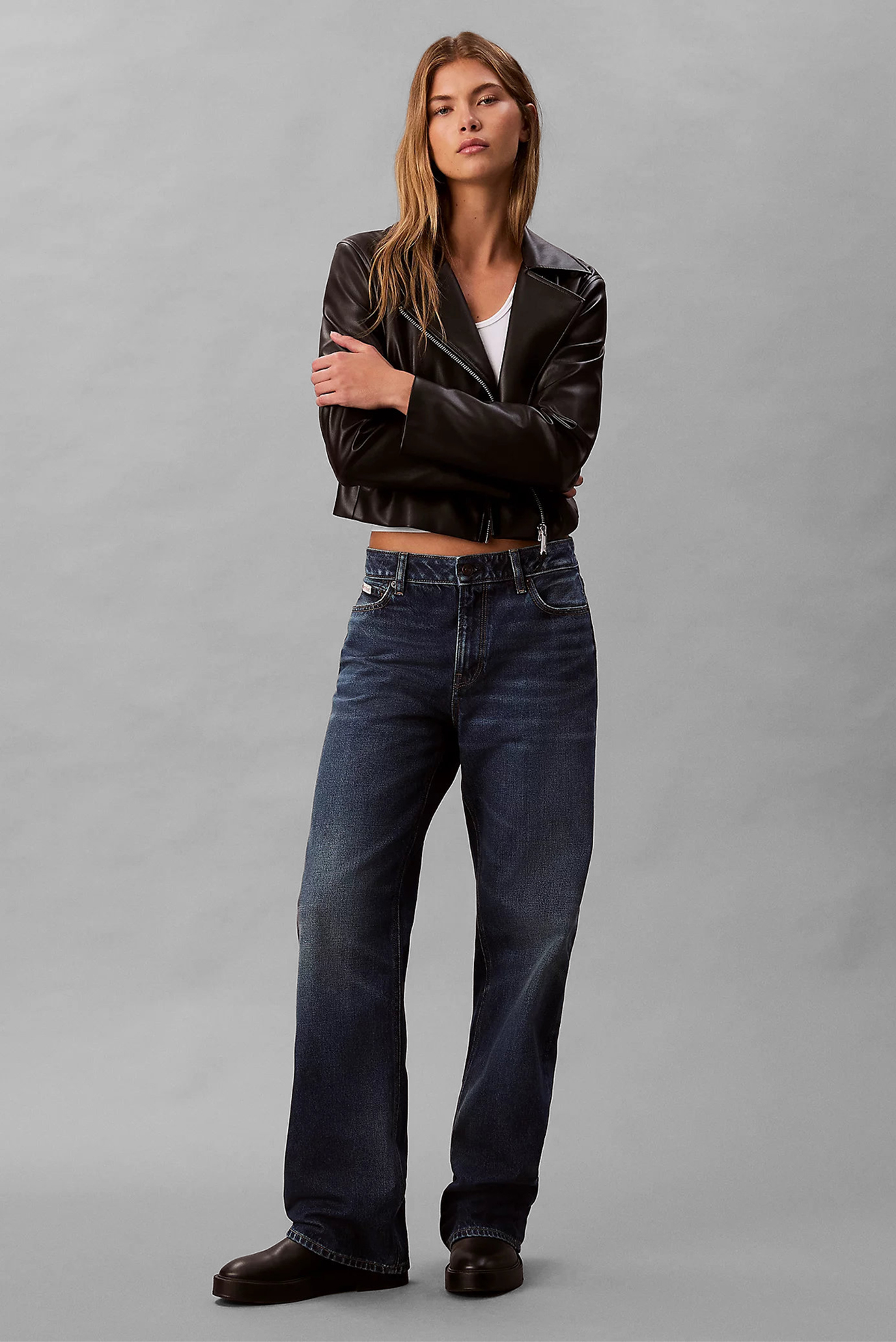 Джинсы SIGNATURE 90s STRAIGHT DARK CRES 2