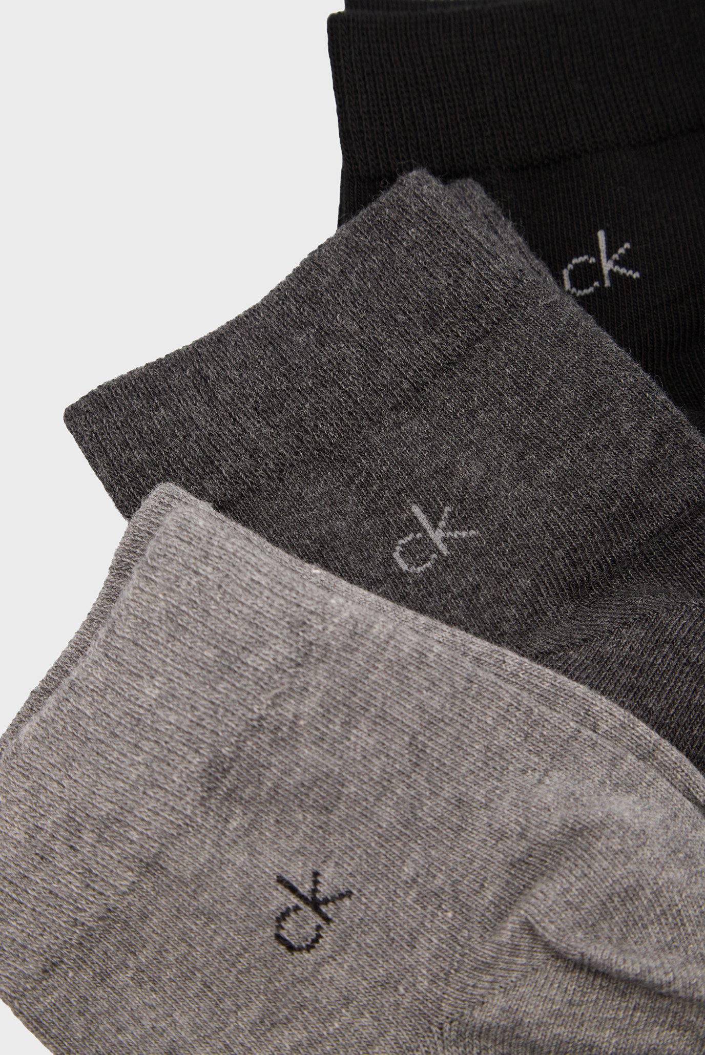 Носки CK MEN QUARTER 3PCalvin Klein Носки CK MEN QUARTER 3P 2