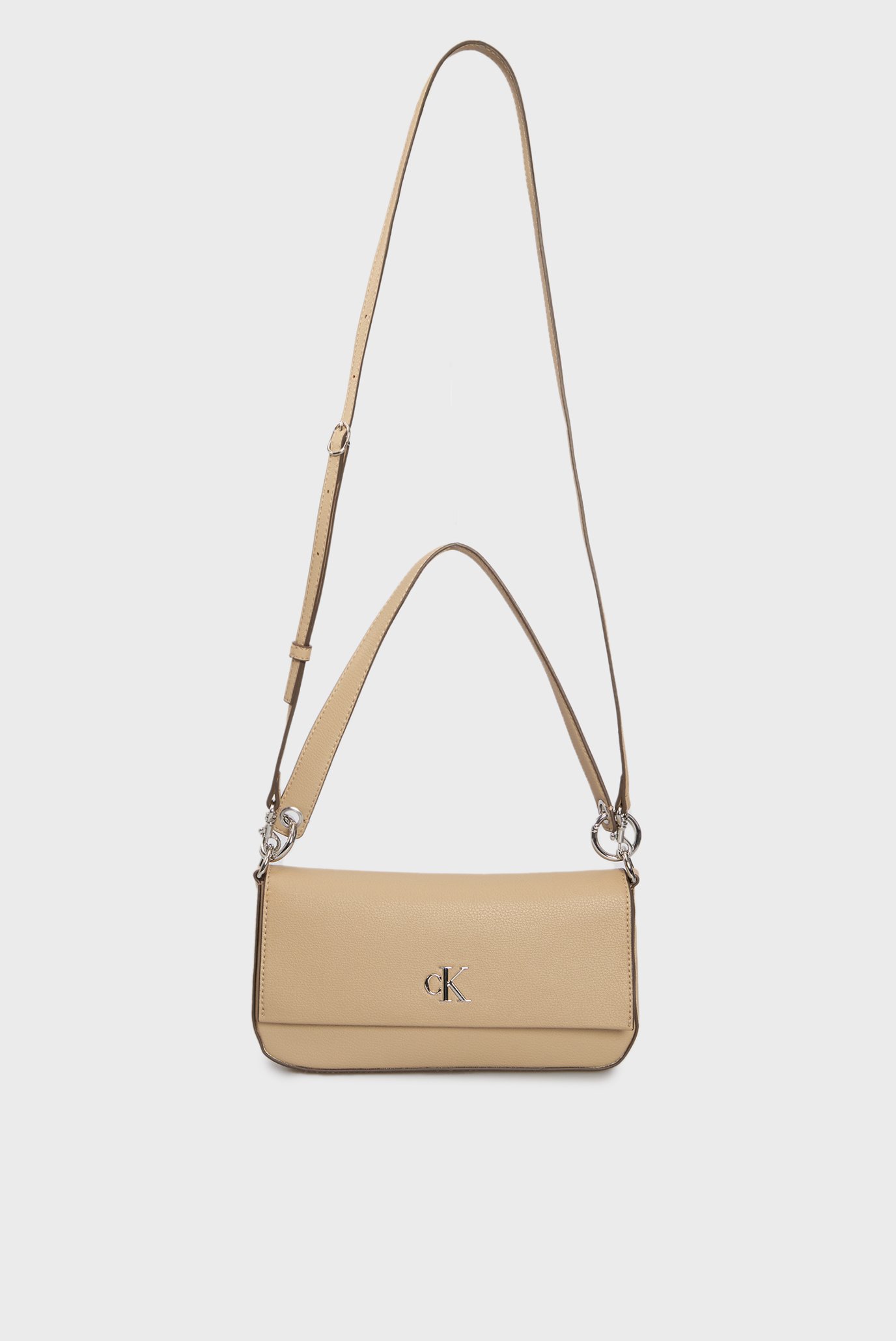 Женская бежевая сумка MINIMAL MONOGRAM SHOULDERPOUCH25Calvin Klein Jeans Женская бежевая сумка MINIMAL MONOGRAM SHOULDERPOUCH25 6