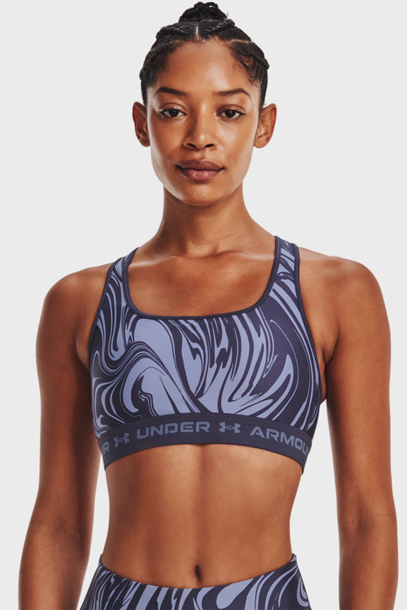 Топ UA Crossback Mid Print 7