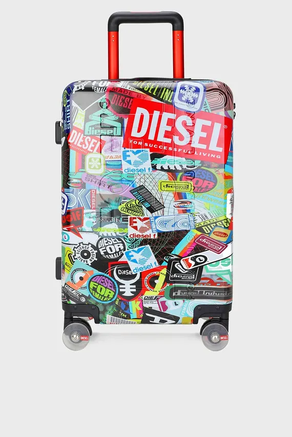Чемодан/PC PRINTED TROLLEY-STICKERS Diesel
