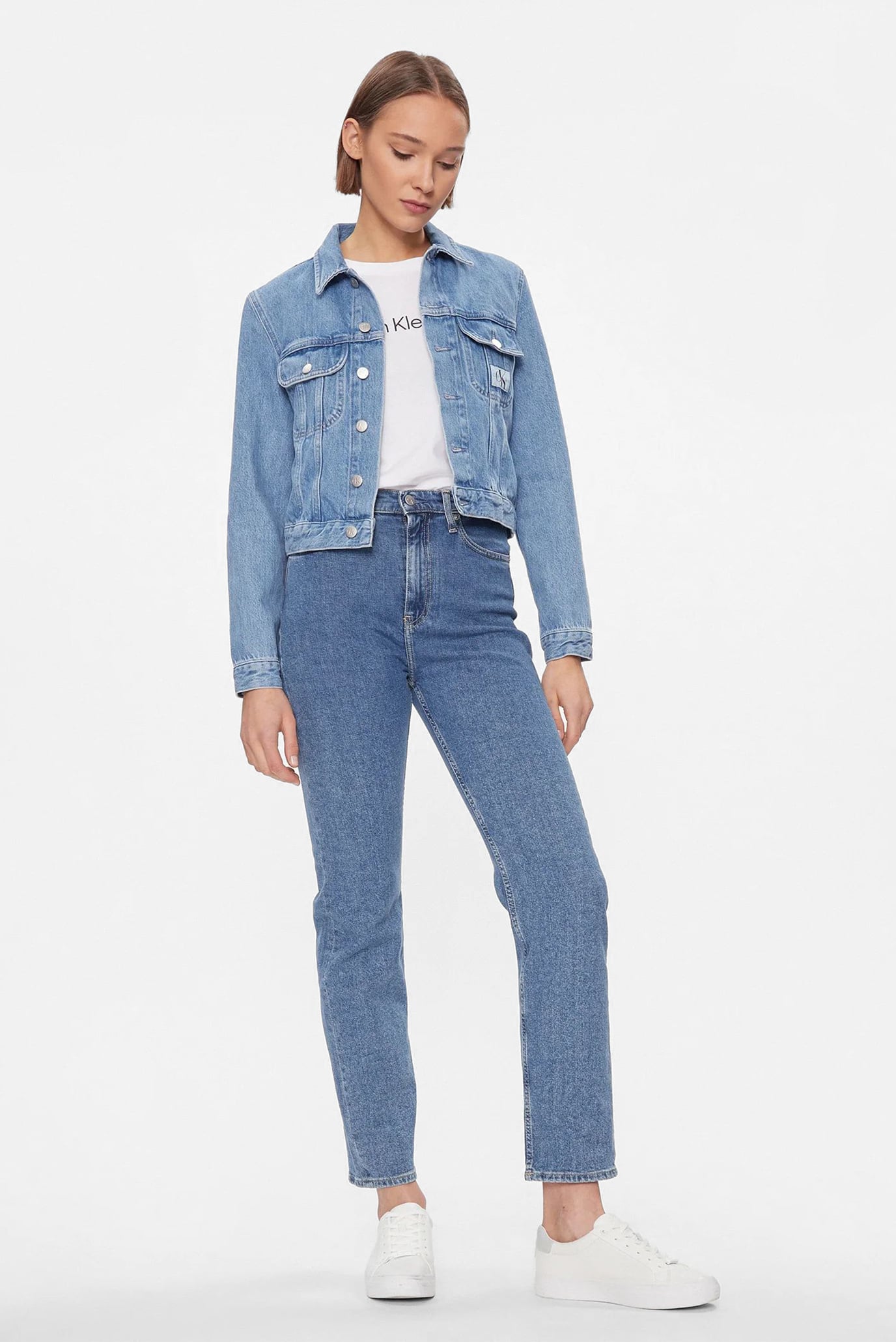 Джинсы HIGH RISE STRAIGHT 2