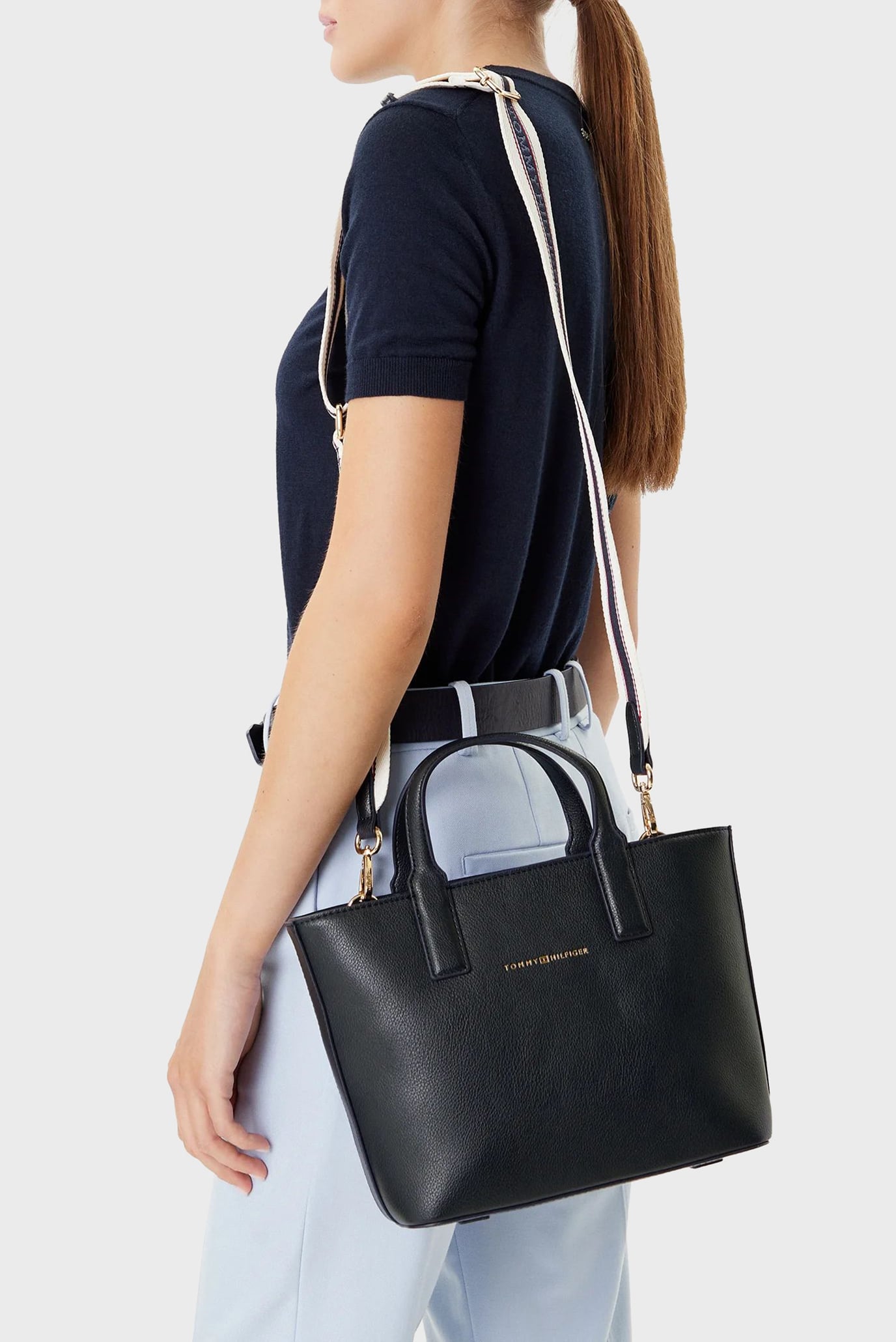 Сумка/TH LOGOTAPE MINI TOTE 2