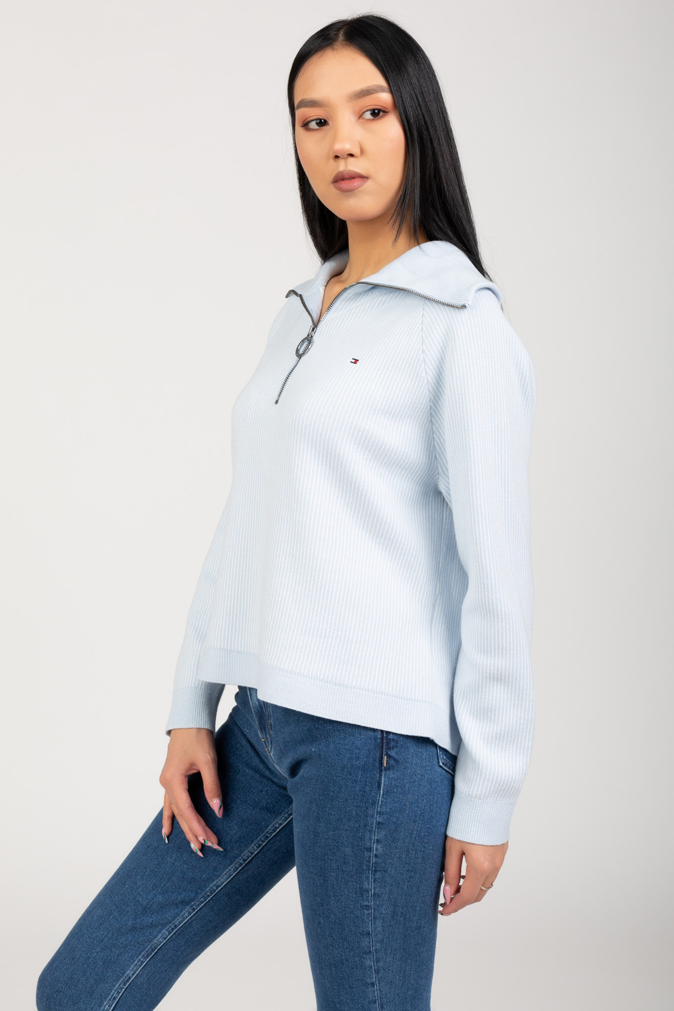 Свитер ORG CO RELAXED ZIP-UP SWEATER Tommy Hilfiger Свитер ORG CO RELAXED ZIP-UP SWEATER 4