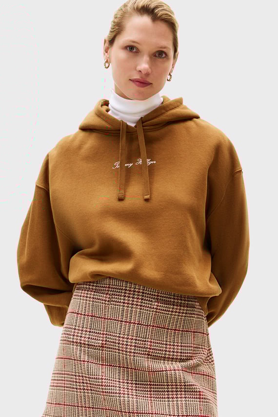Худи CLASSIC SCRIPT FLEECE HOODIE Tommy Hilfiger