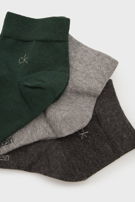 Носки CK MEN QUARTER 3P