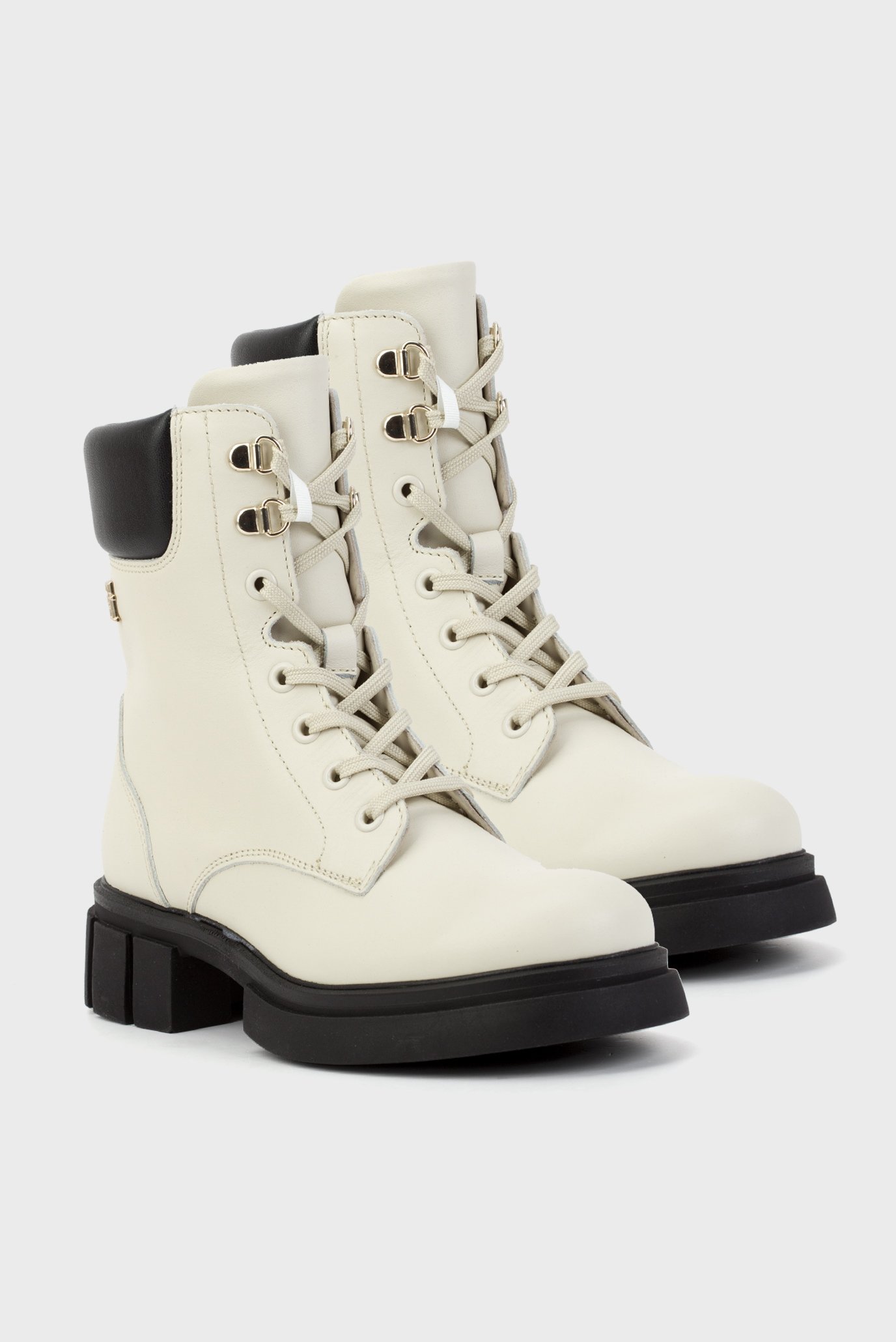 Ботинки LACE-UP BIKER LEATHER 2