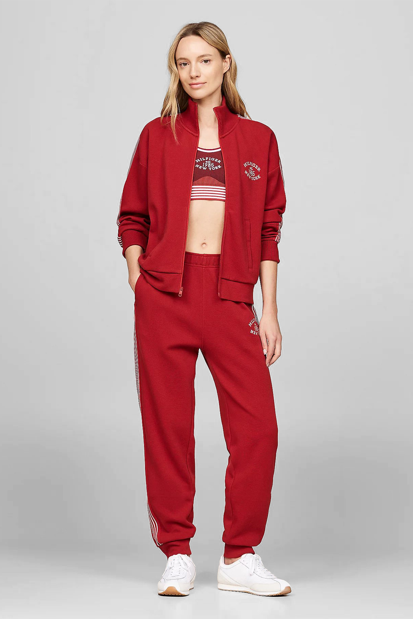 Женские красные спортивные брюки VARSITY REGULAR 2