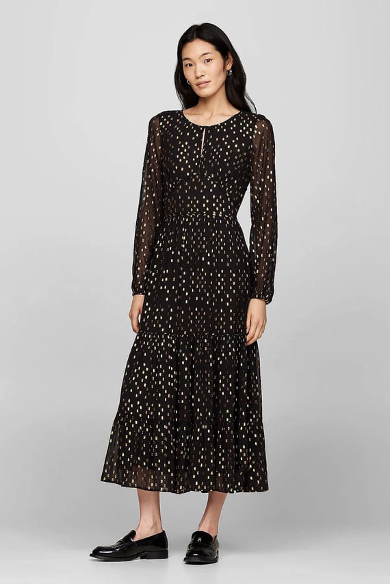 Платье FIL COUPE LUREX MAXI DRESS