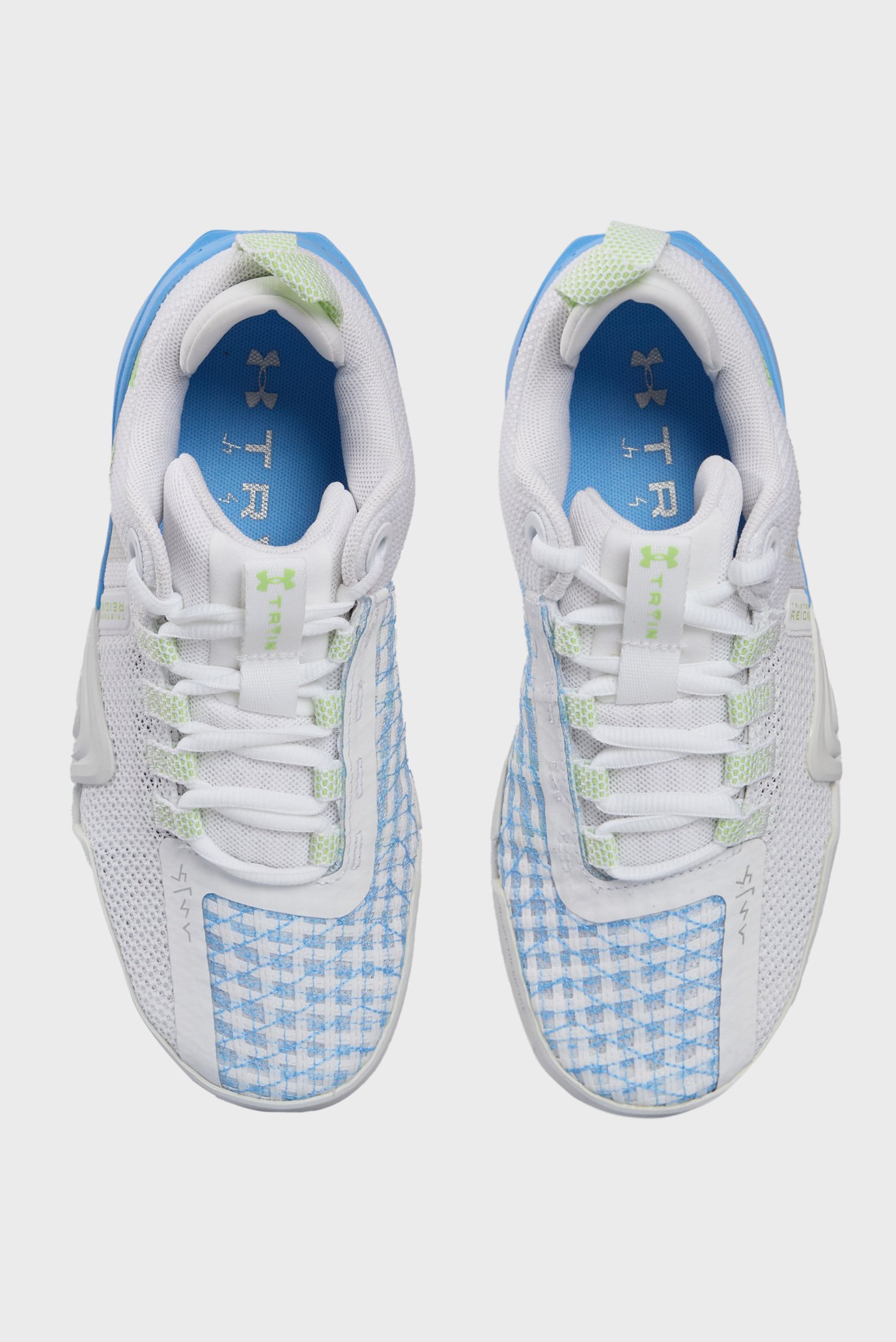 Женские белые кроссовки UA W TriBase Reign 6 4