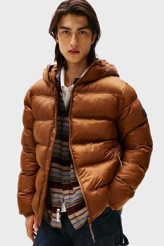 Куртка зимняя TJM HOODED LOGO PUFFER EXT Tommy Jeans