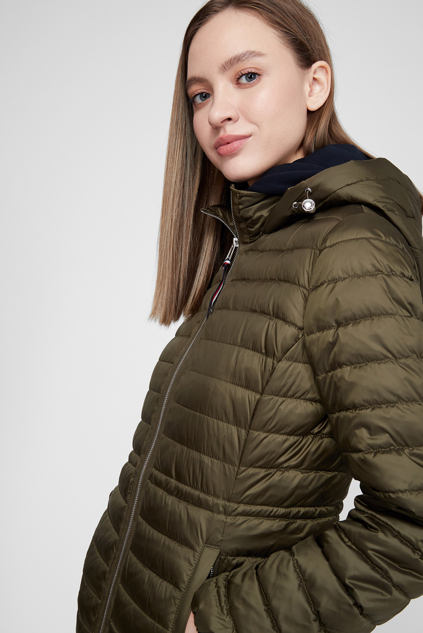 Женская зеленая куртка JADE 7