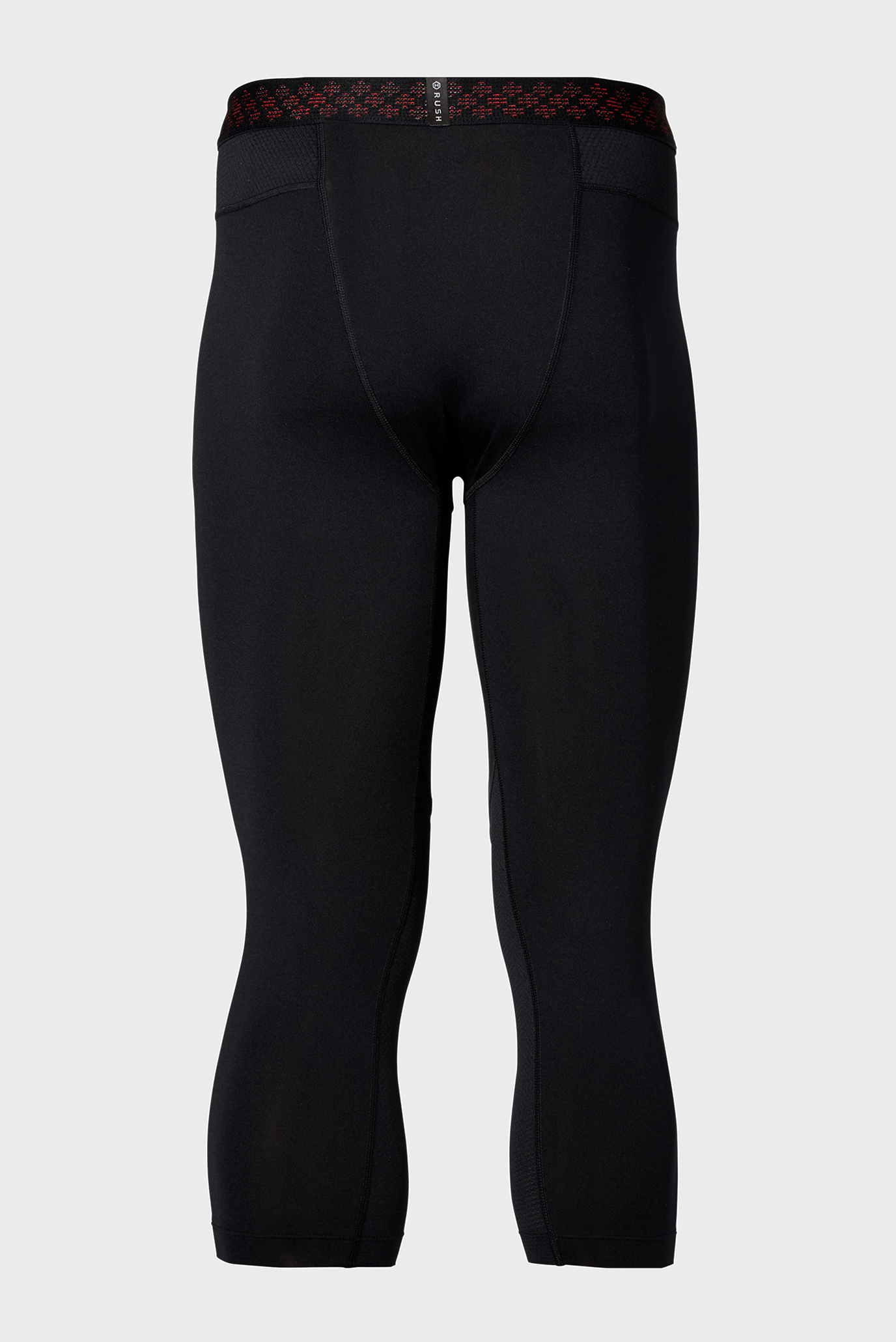 Мужские черные тайтсы UA Rush 3/4 10