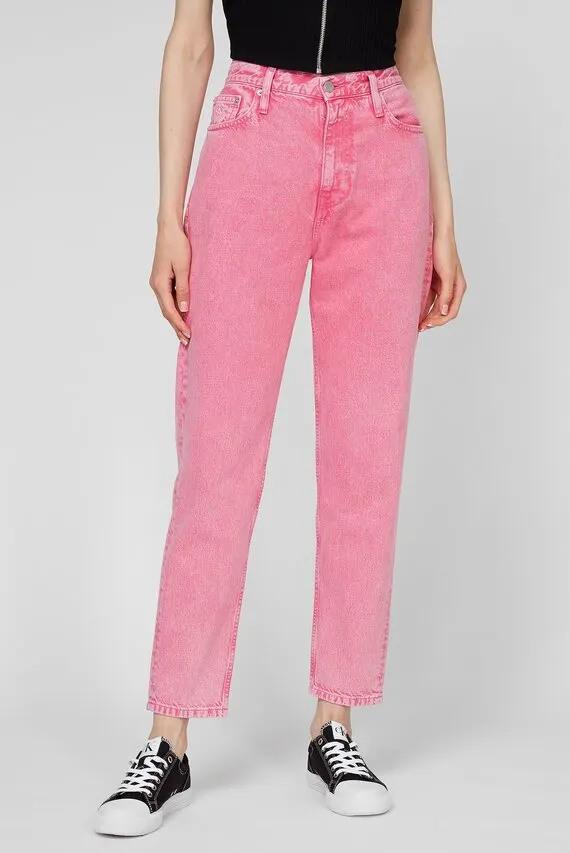 Женские розовые джинсы Calvin Klein Jeans