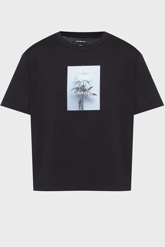 Футболка BOXED FLOWER BOXY TEE Calvin Klein Jeans