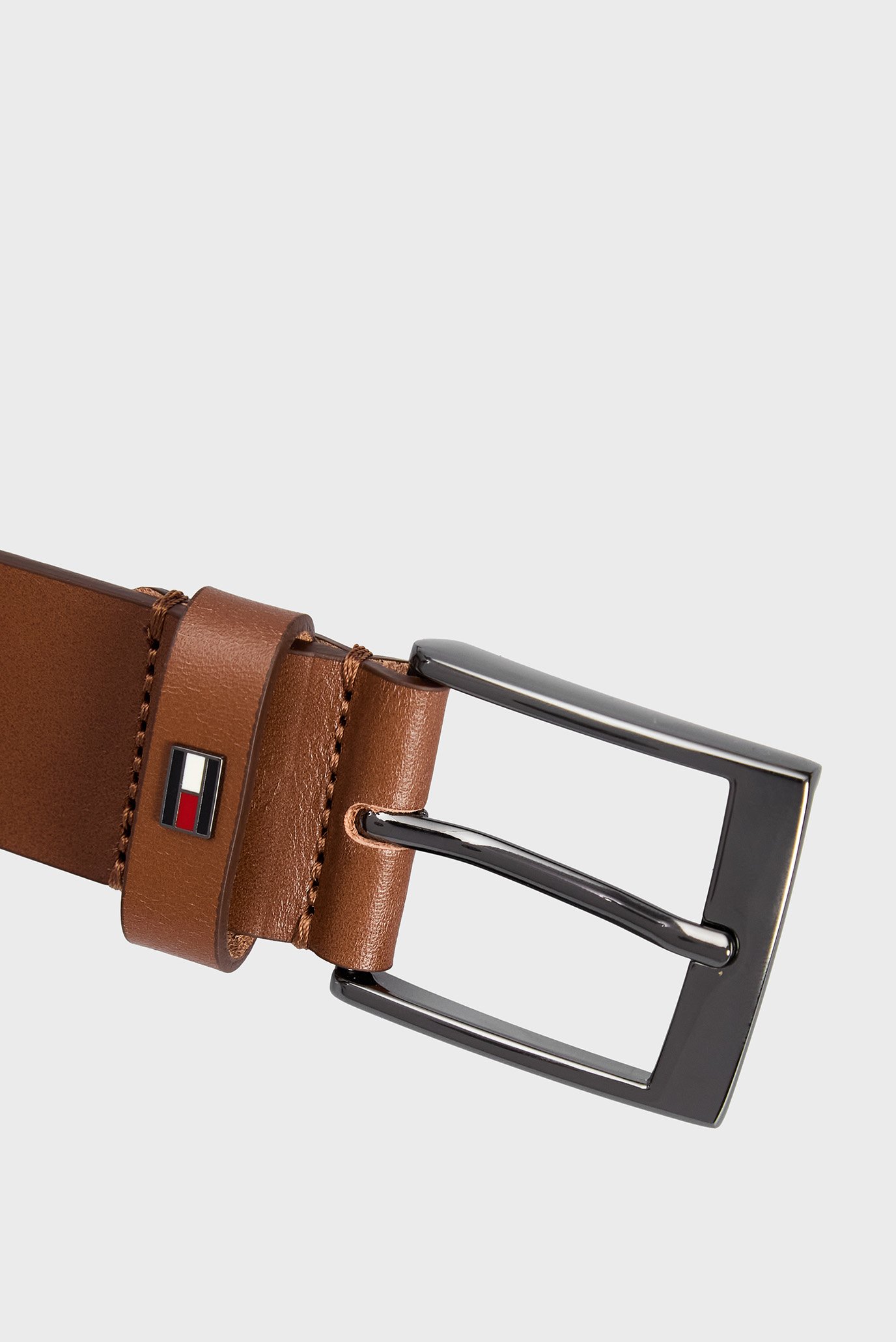 Мужской коричневый кожаный ремень ADAN NEW LEATHER 3.5 EXT 2