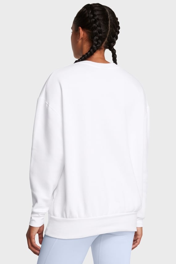 Женский белый свитшот Essential Fleece OS Crew