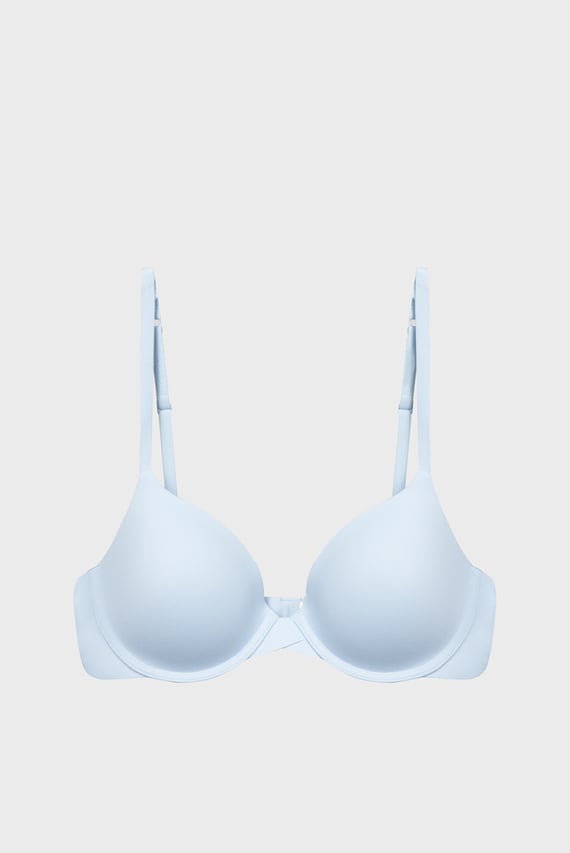 Женский голубой бюстгальтер